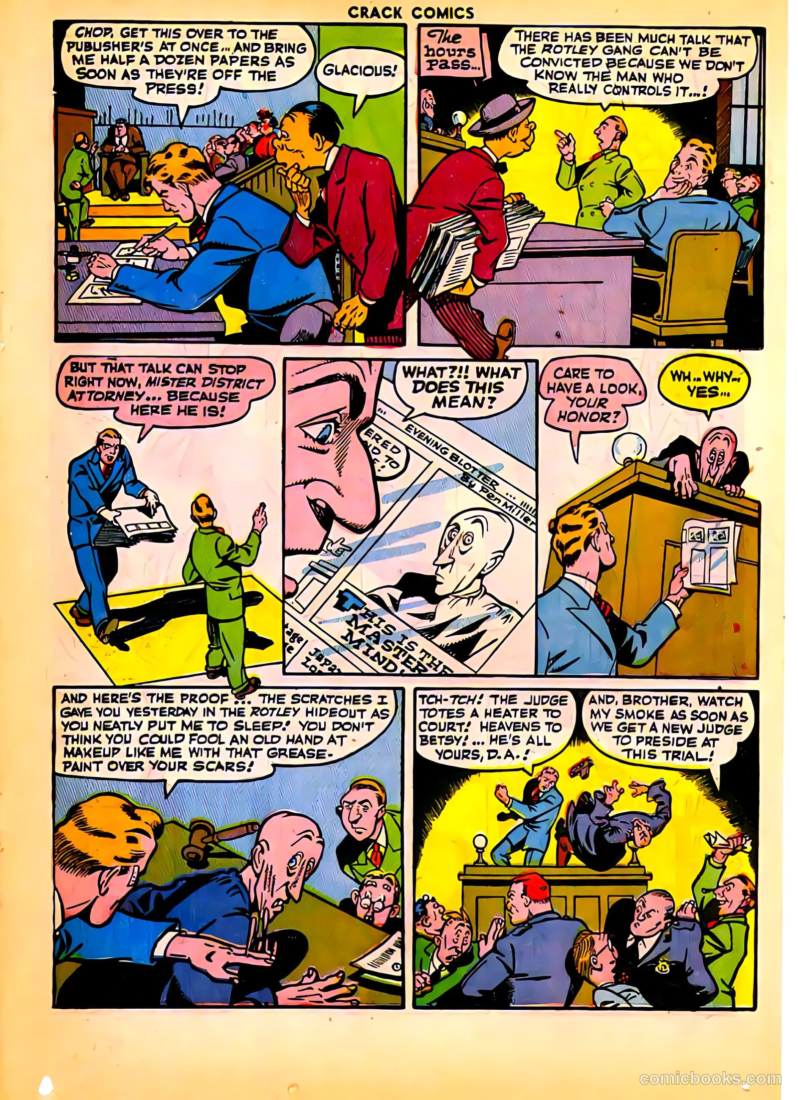 Crack Comics #38 (1945) — page 23 of 60