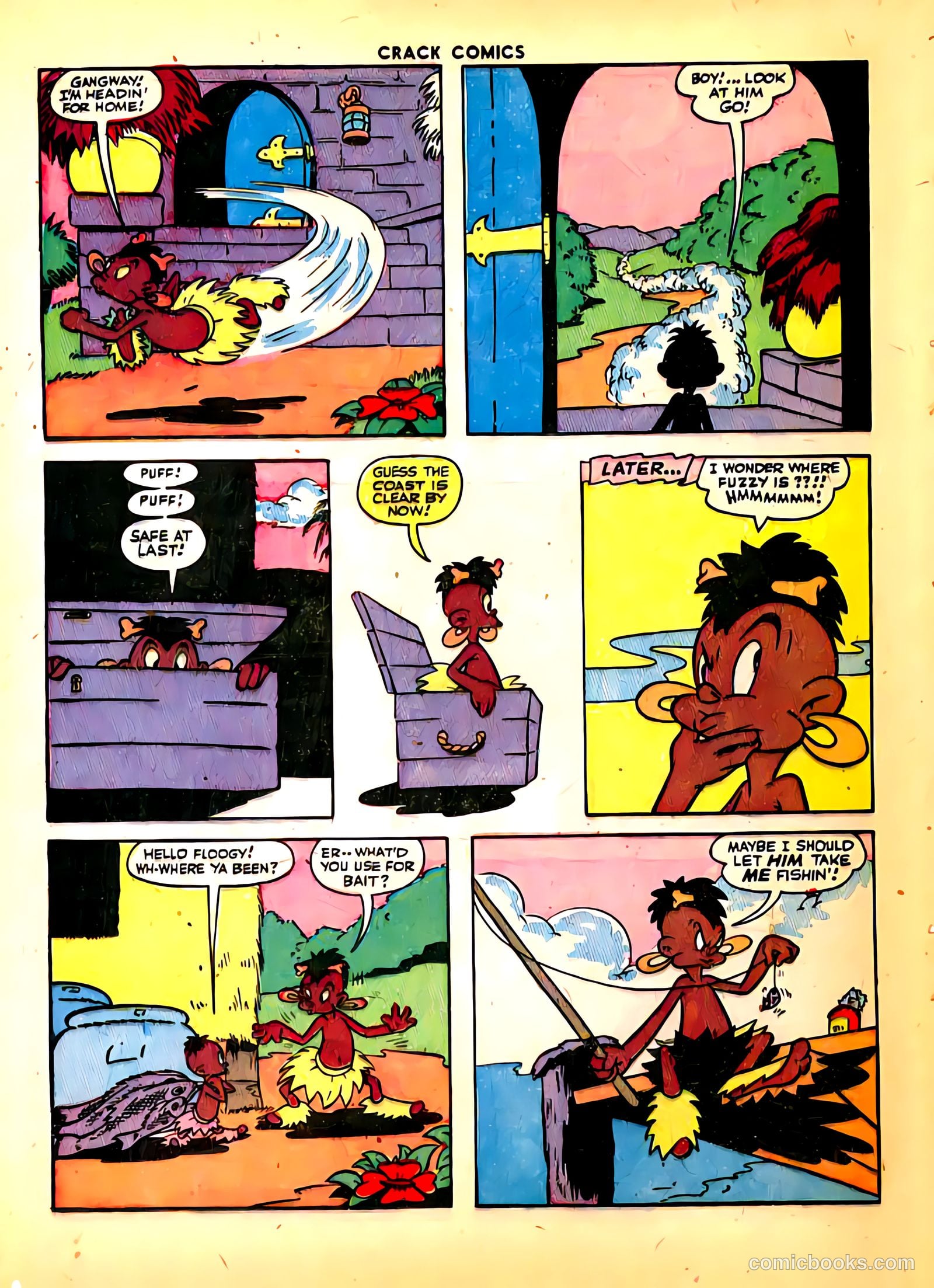 Crack Comics #38 (1945) — page 40 of 60