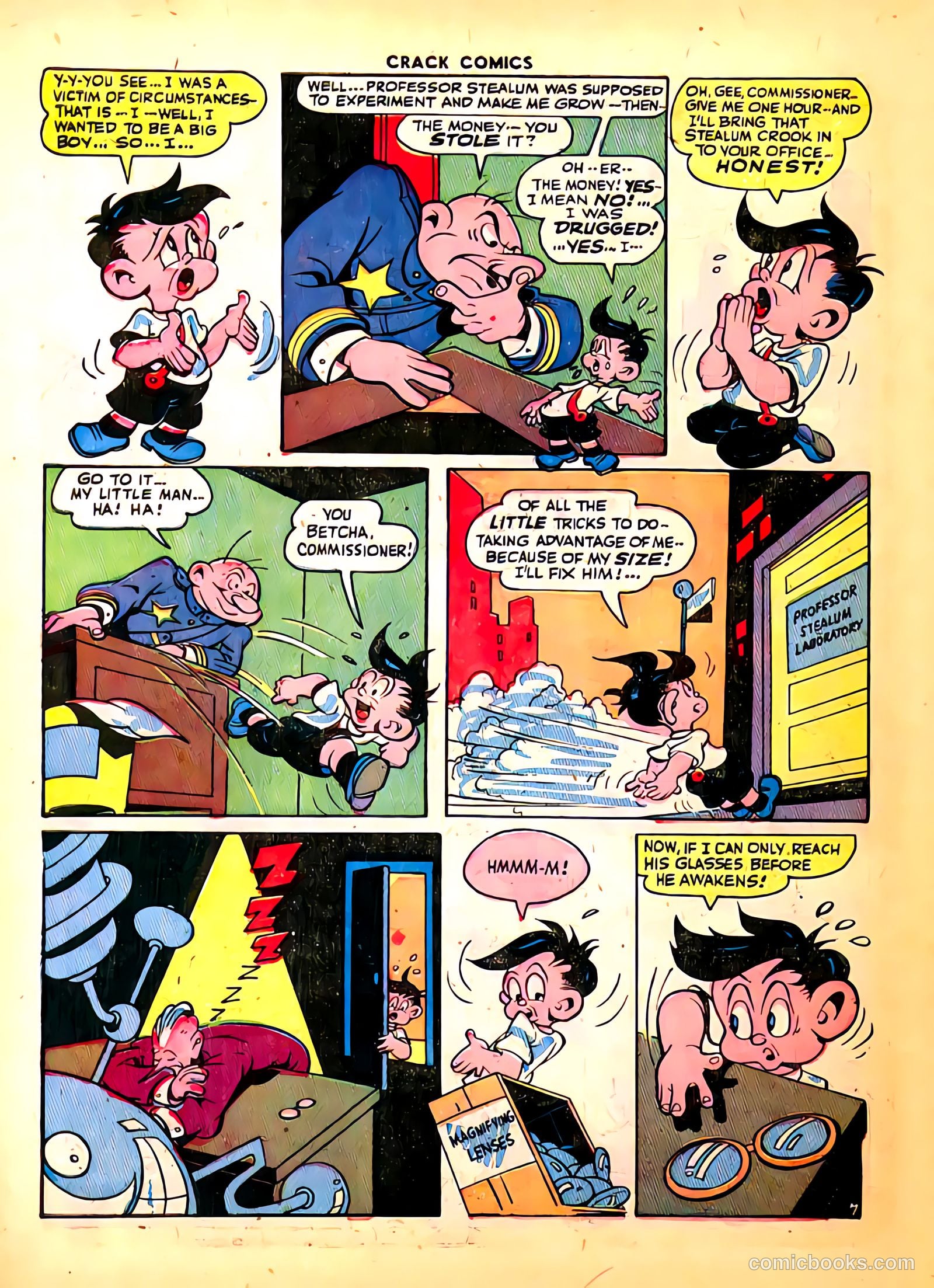 Crack Comics #38 (1945) — page 50 of 60
