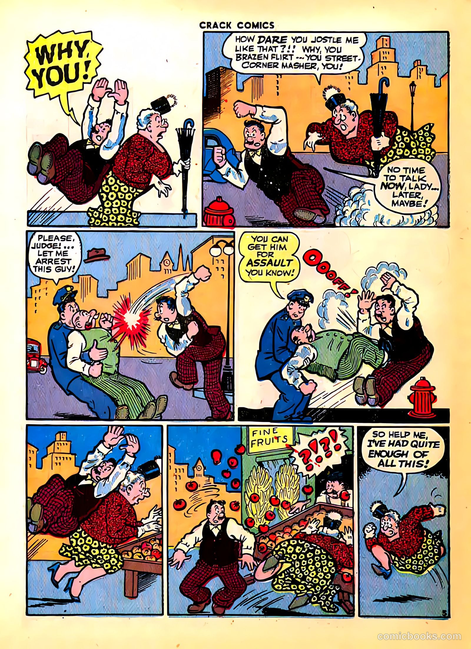 Crack Comics #38 (1945) — page 56 of 60