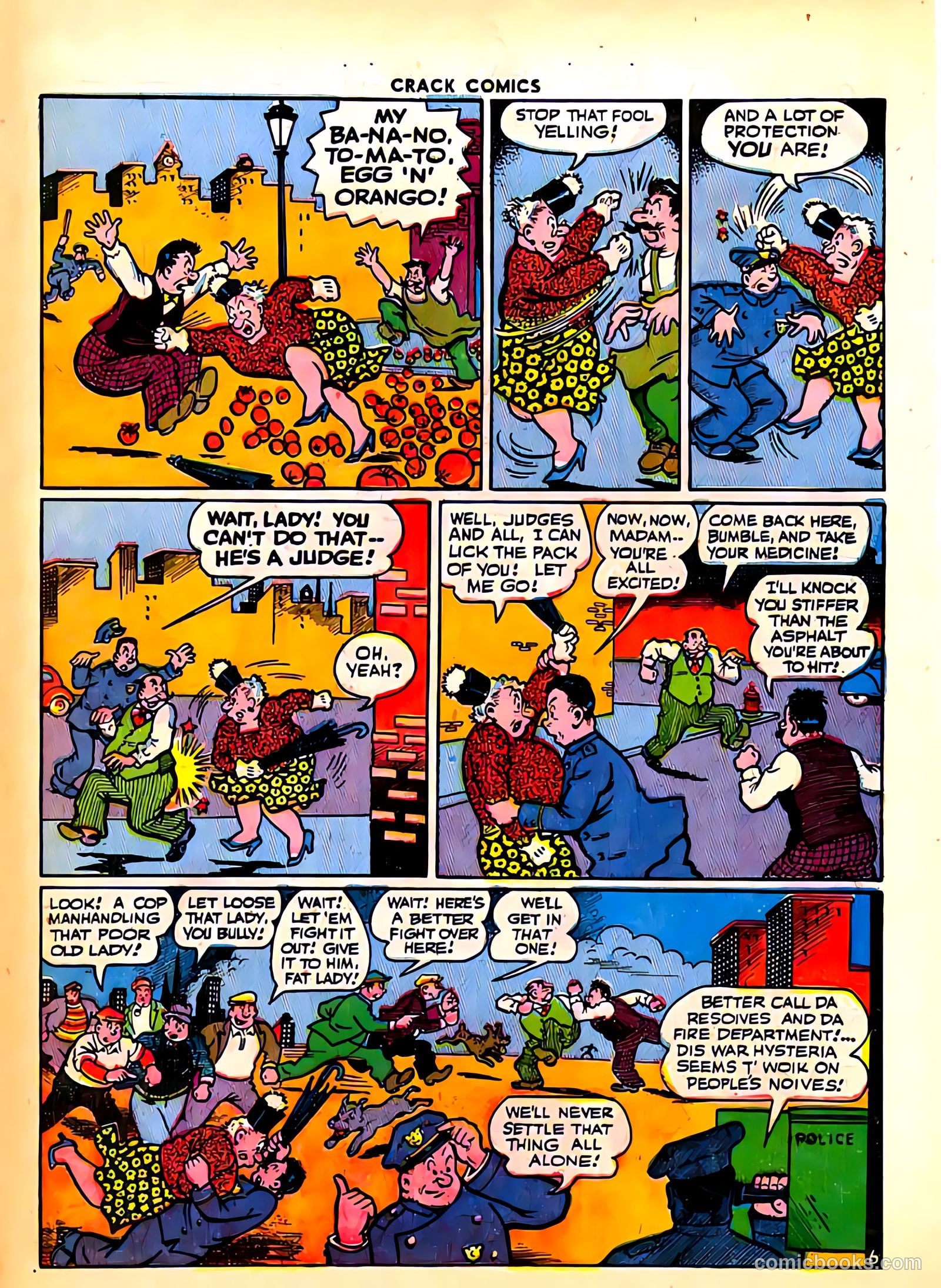 Crack Comics #38 (1945) — page 57 of 60