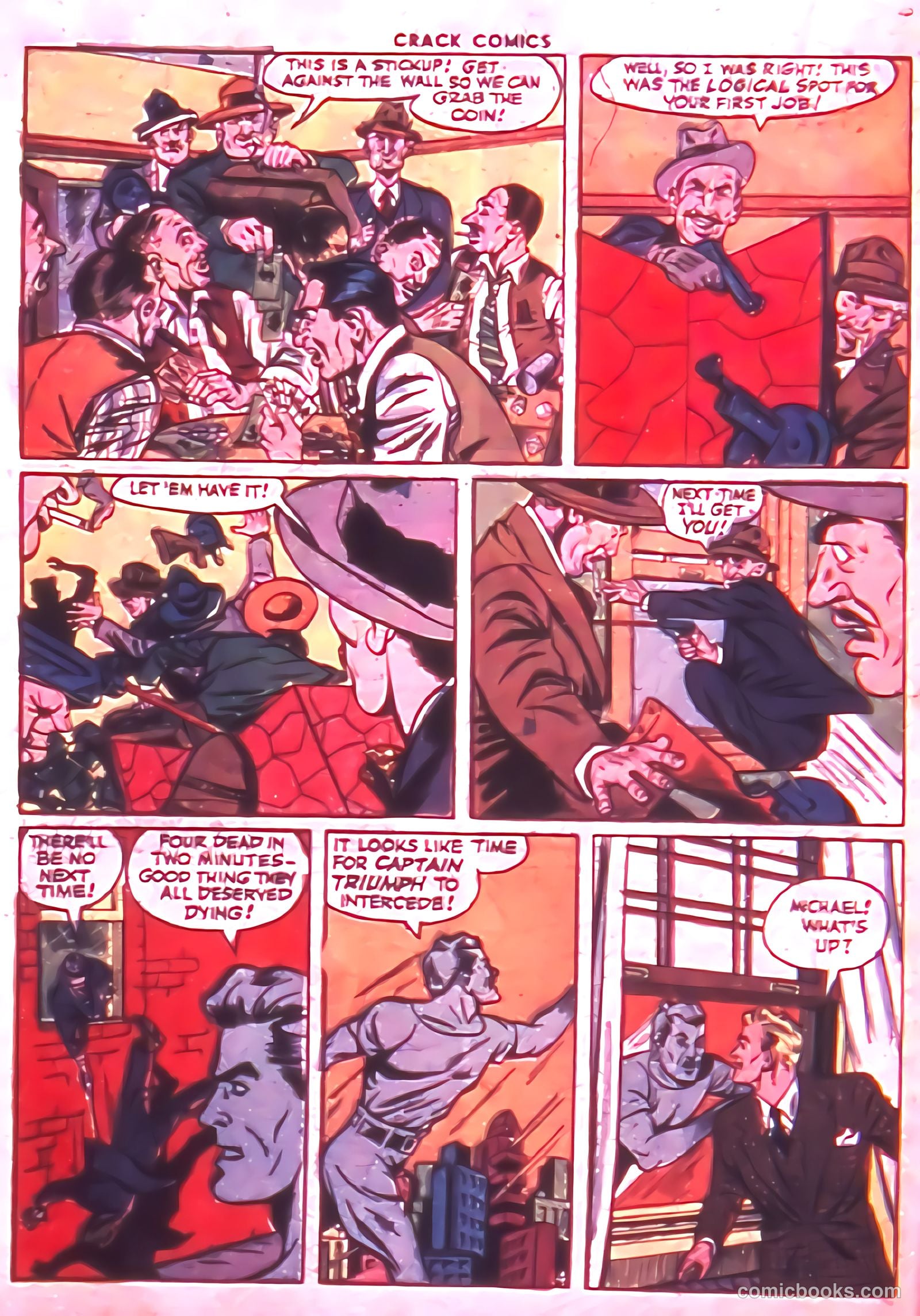Crack Comics #39 (1945) — page 6 of 60