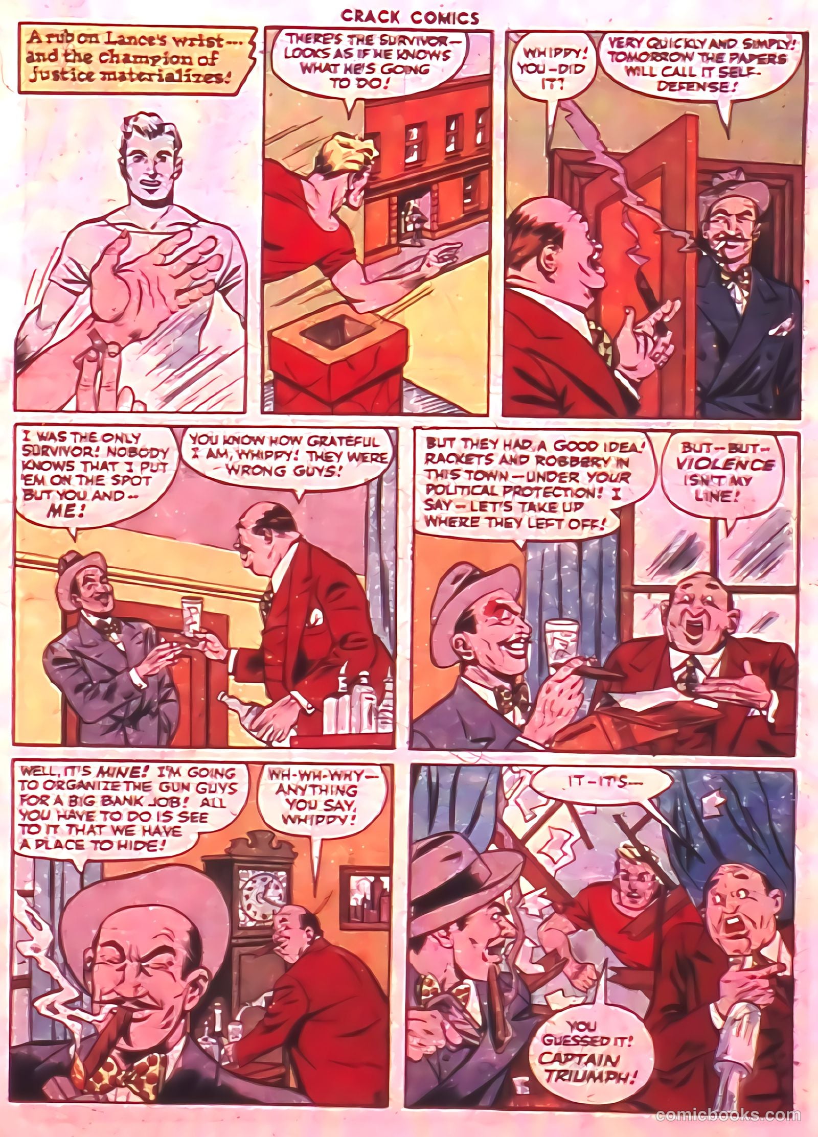 Crack Comics #39 (1945) — page 7 of 60