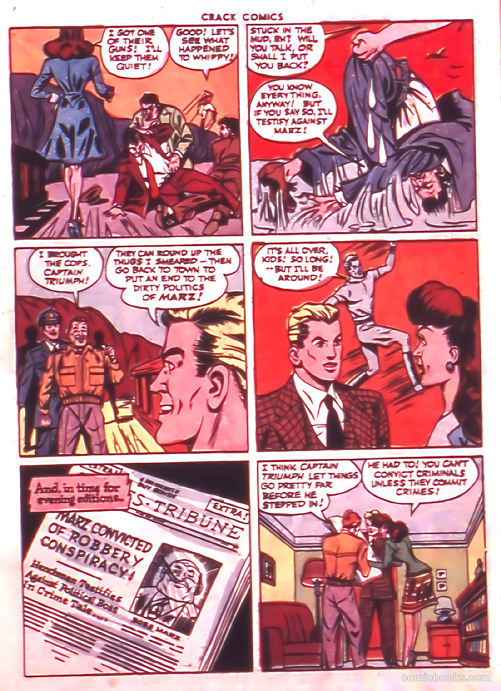 Crack Comics #39 (1945) — page 17 of 60