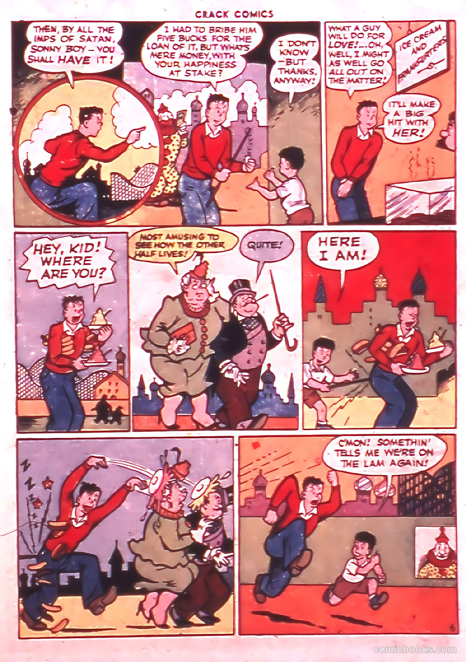 Crack Comics #39 (1945) — page 23 of 60