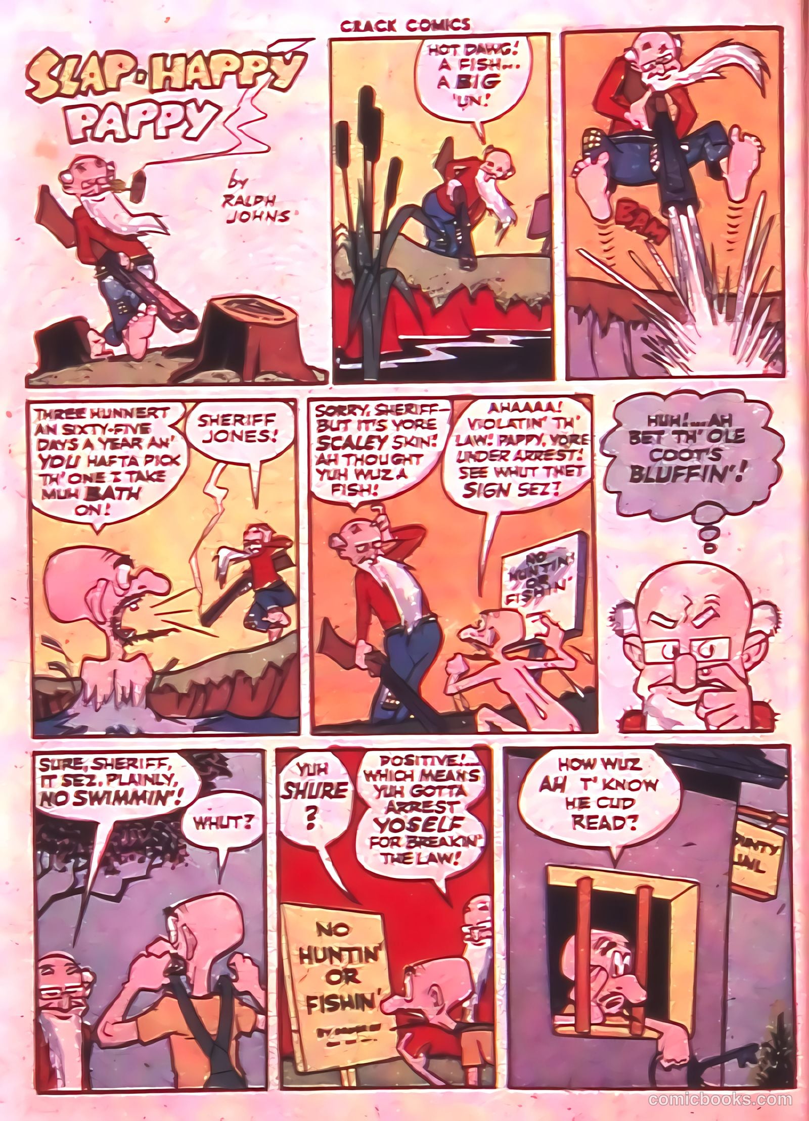 Crack Comics #39 (1945) — page 38 of 60