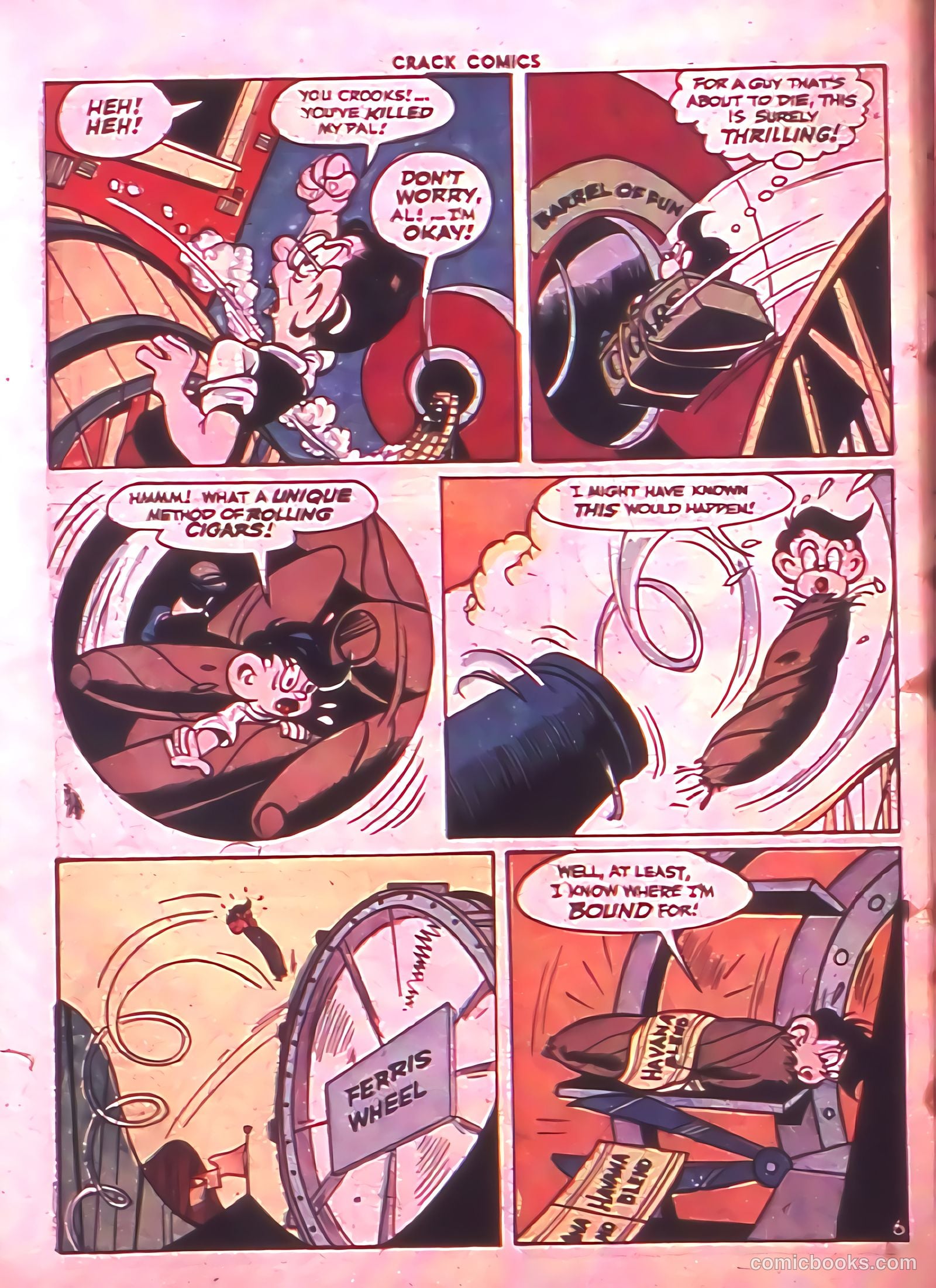 Crack Comics #39 (1945) — page 56 of 60