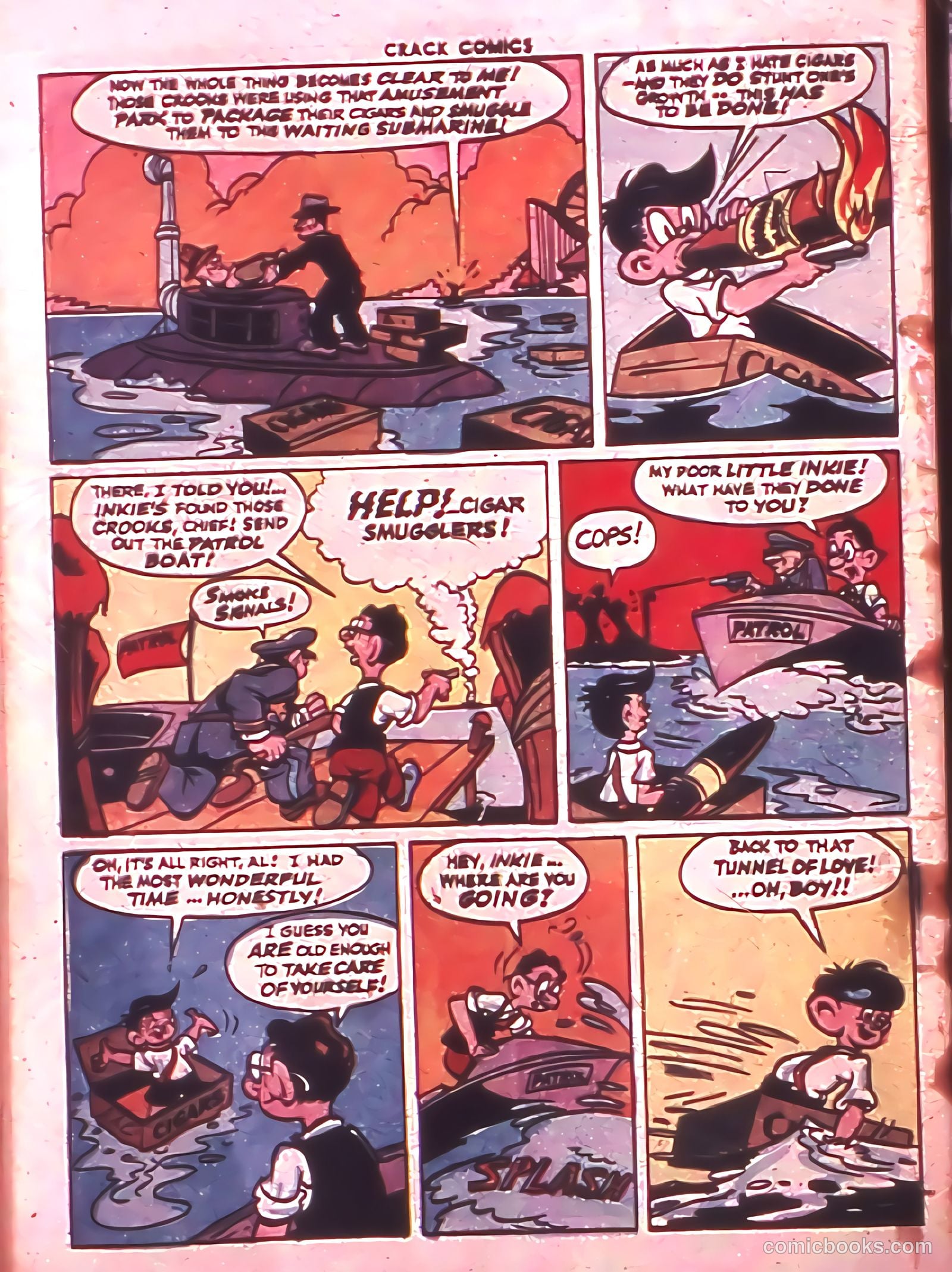 Crack Comics #39 (1945) — page 58 of 60