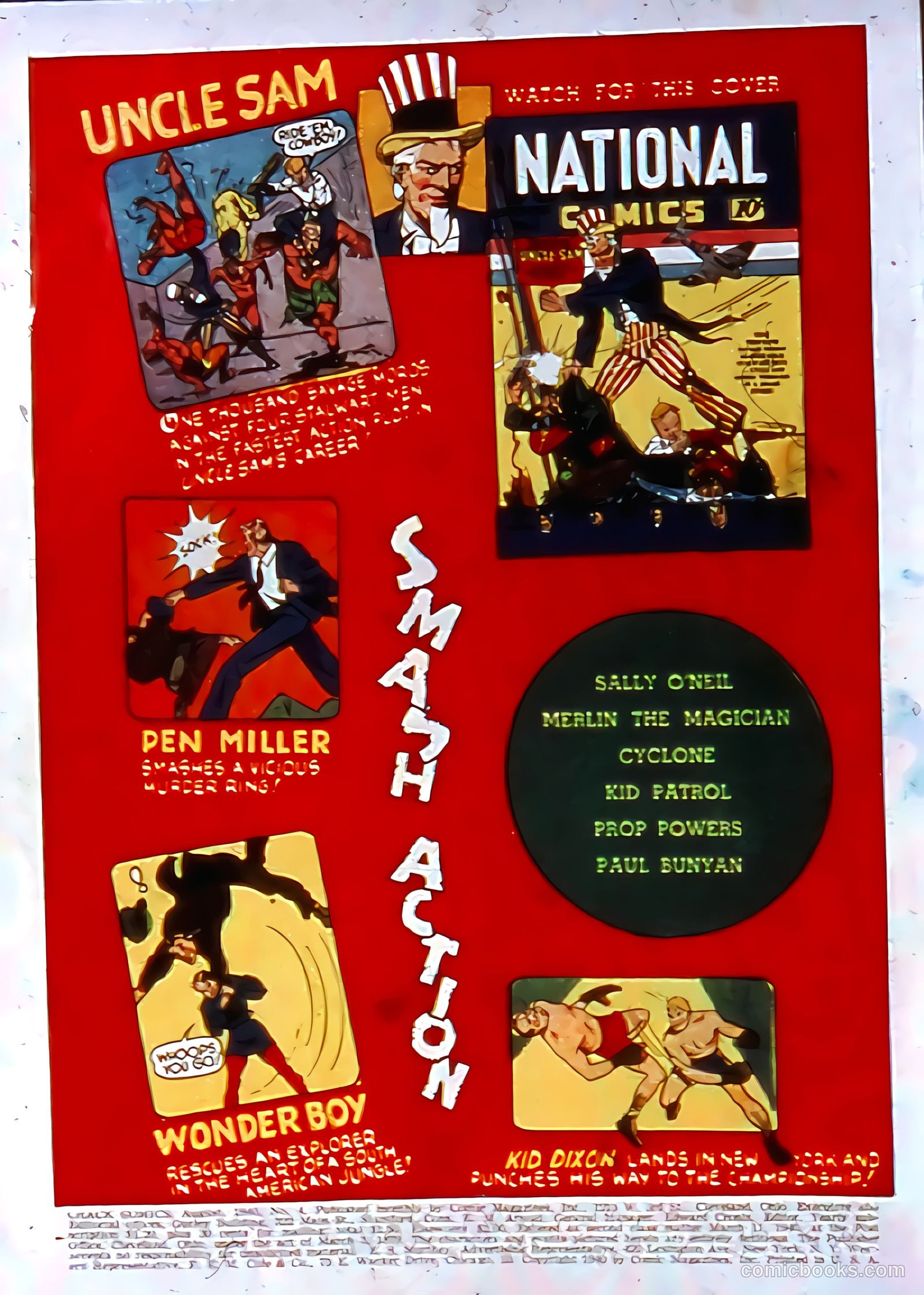 Crack Comics #4 (1940) — page 2 of 68