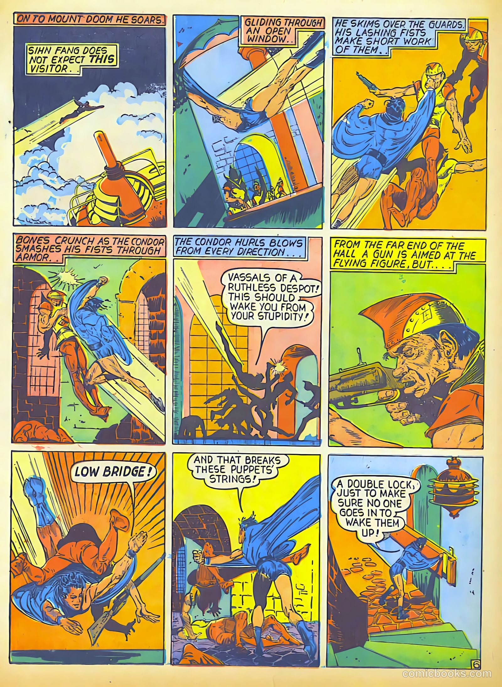 Crack Comics #4 (1940) — page 8 of 68