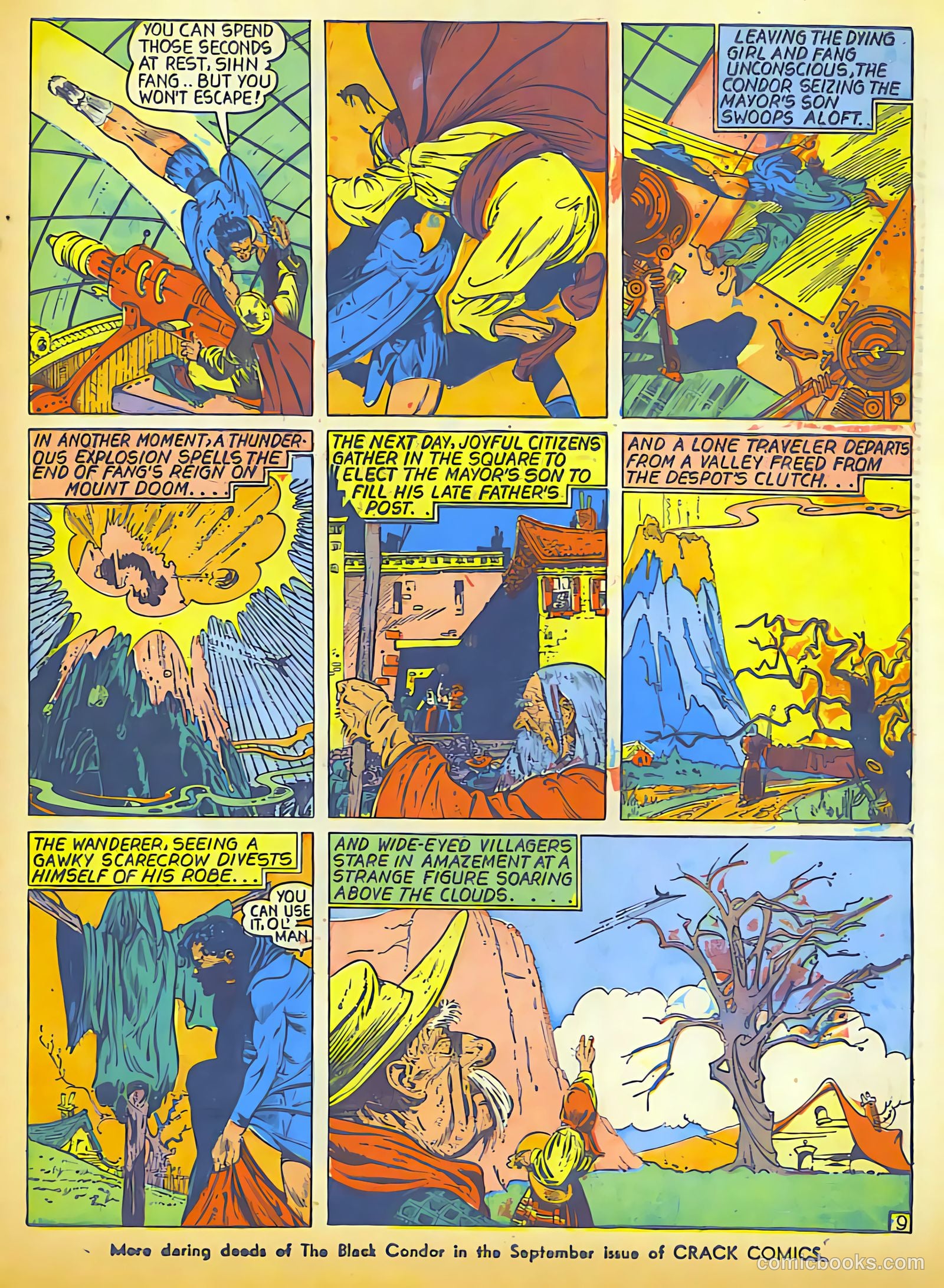 Crack Comics #4 (1940) — page 11 of 68