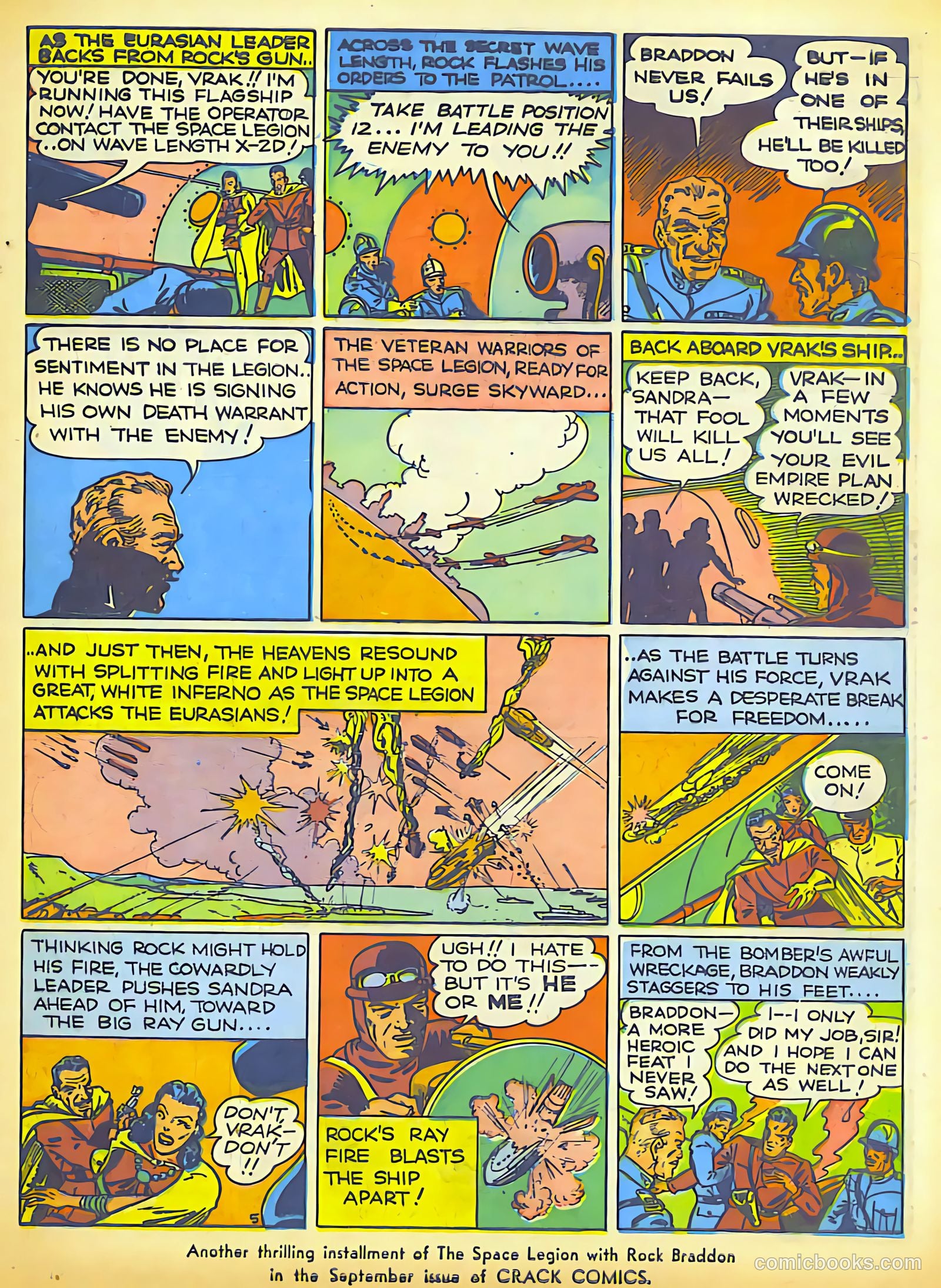Crack Comics #4 (1940) — page 23 of 68