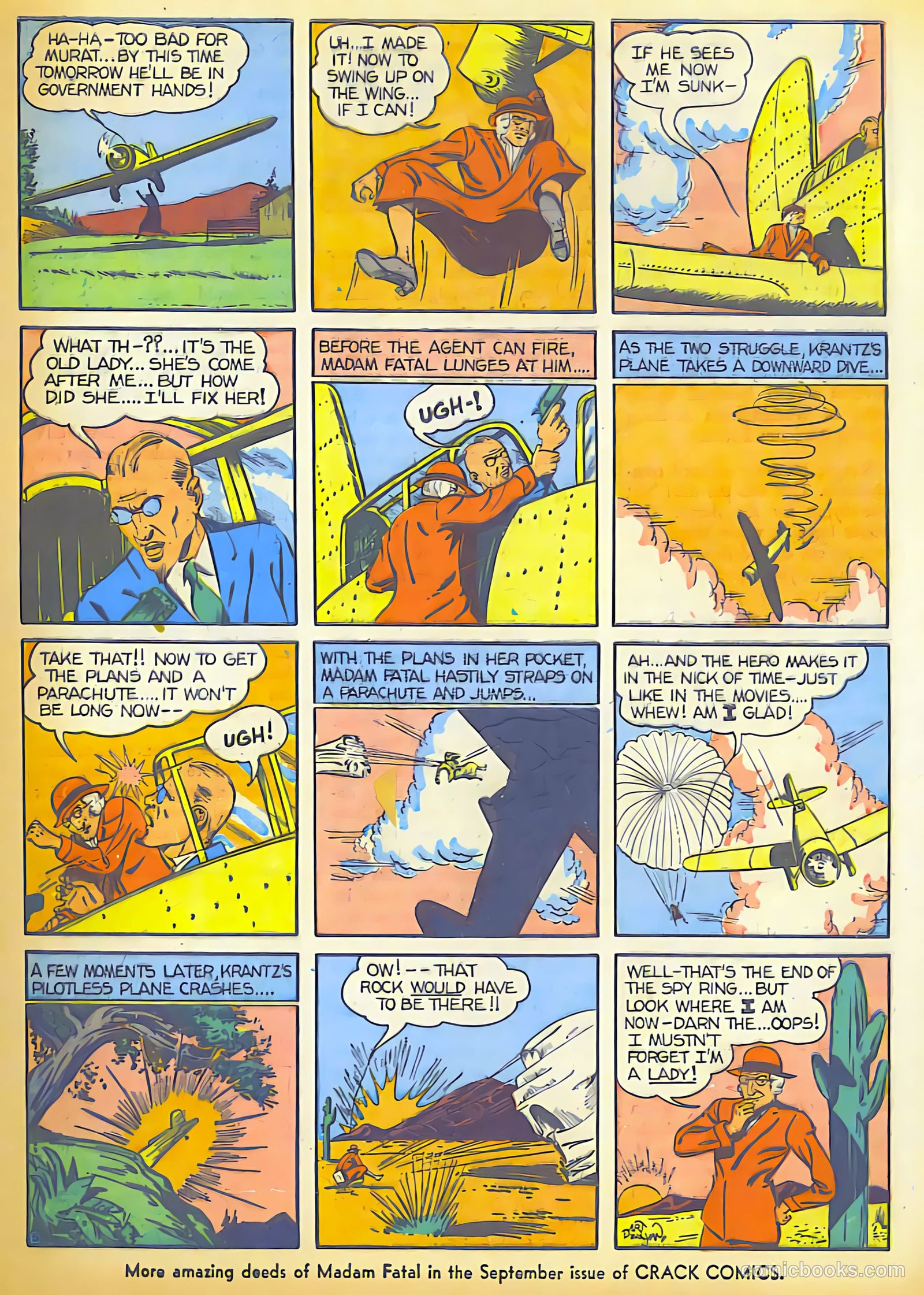 Crack Comics #4 (1940) — page 49 of 68