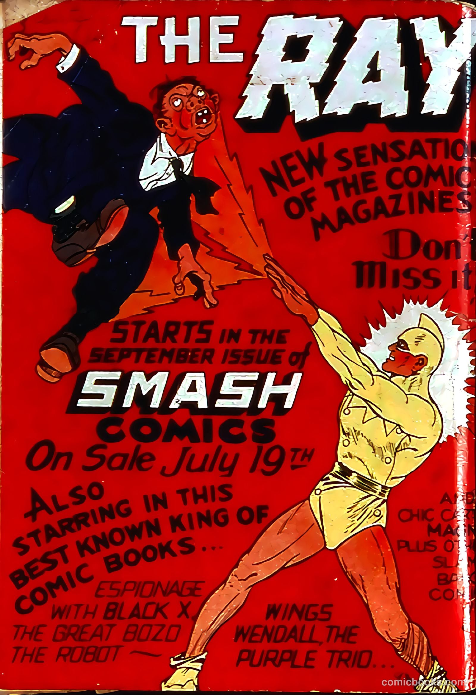 Crack Comics #4 (1940) — page 68 of 68