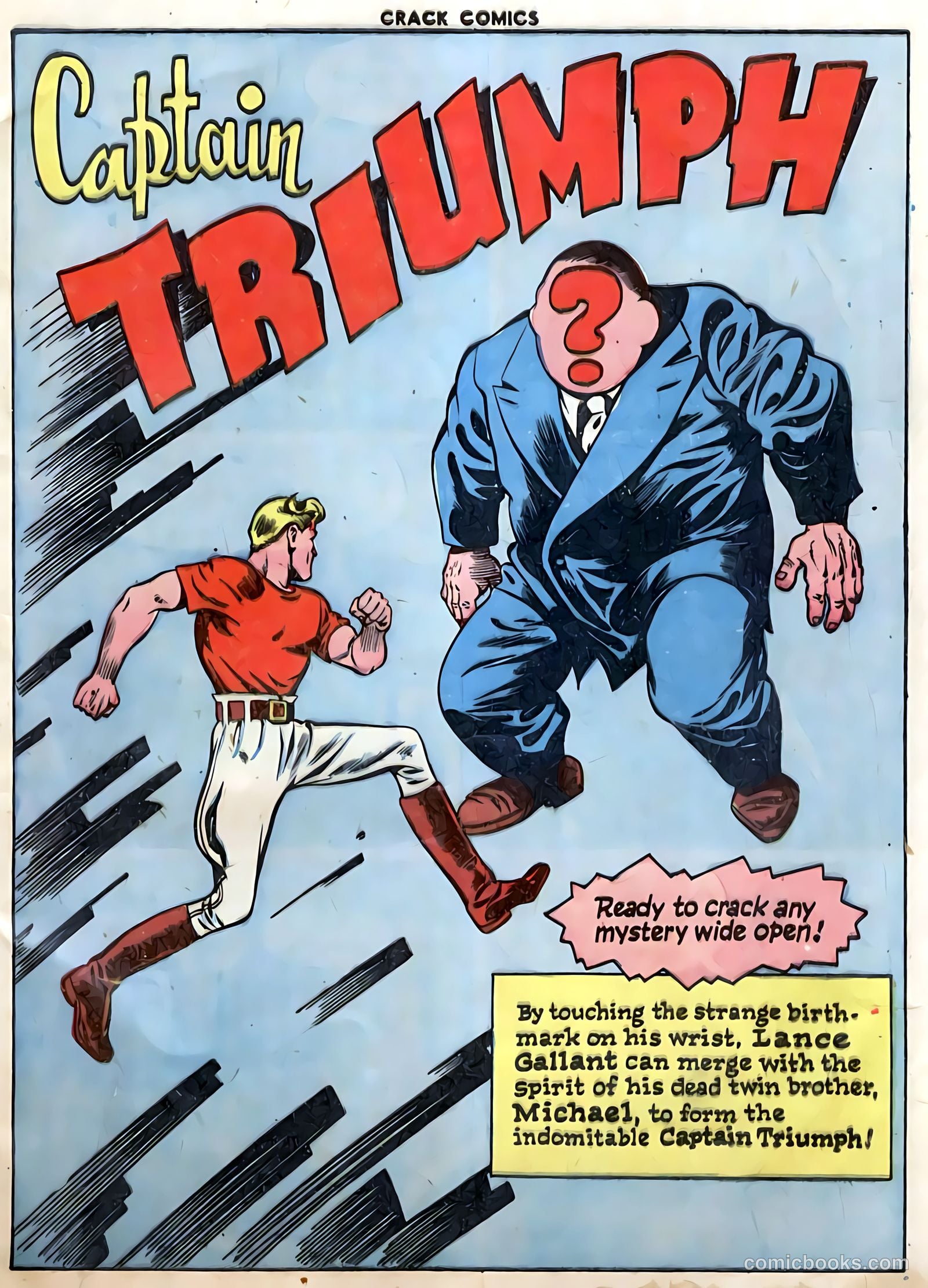Crack Comics #40 (1945) — page 3 of 60