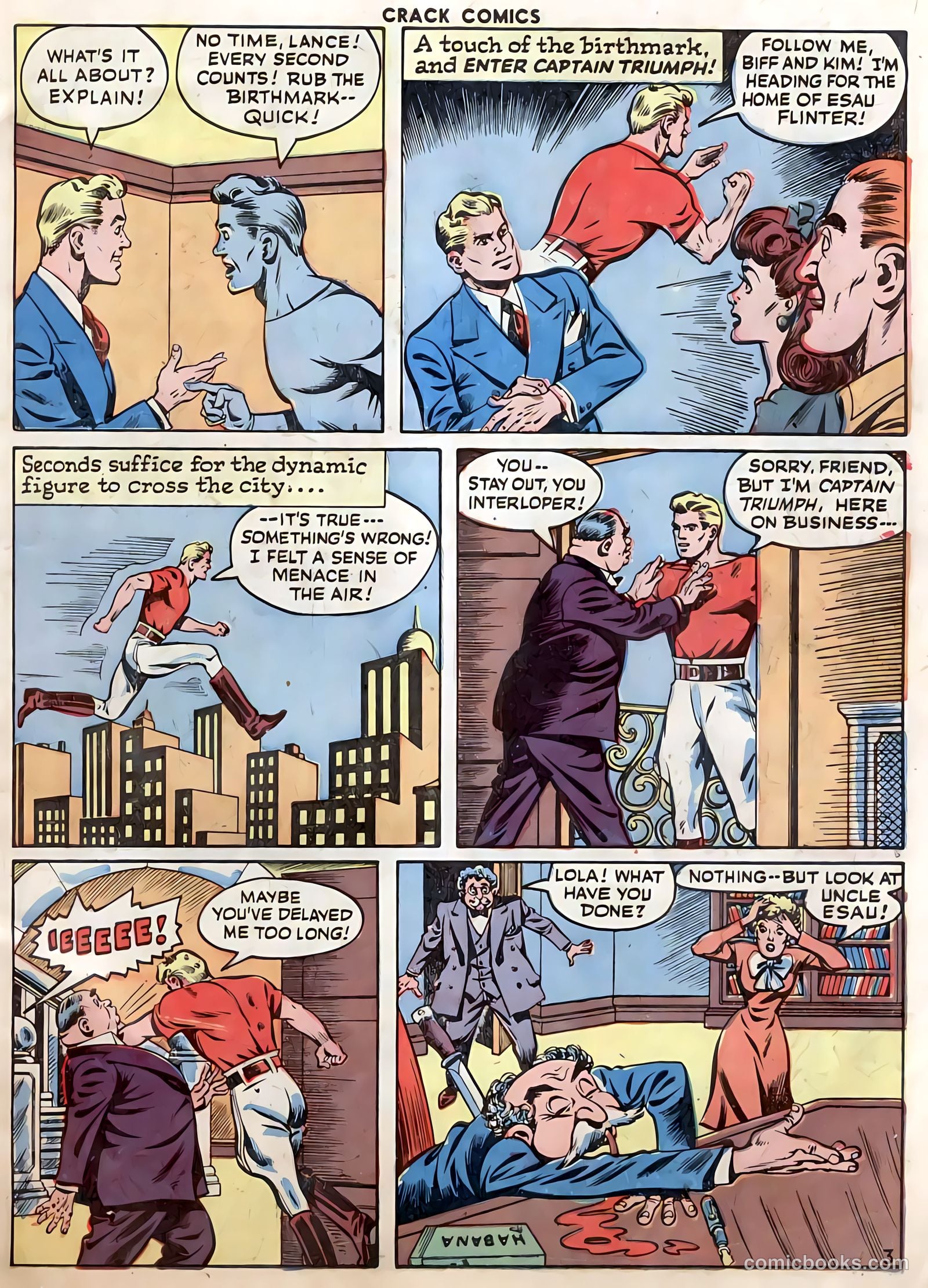 Crack Comics #40 (1945) — page 5 of 60