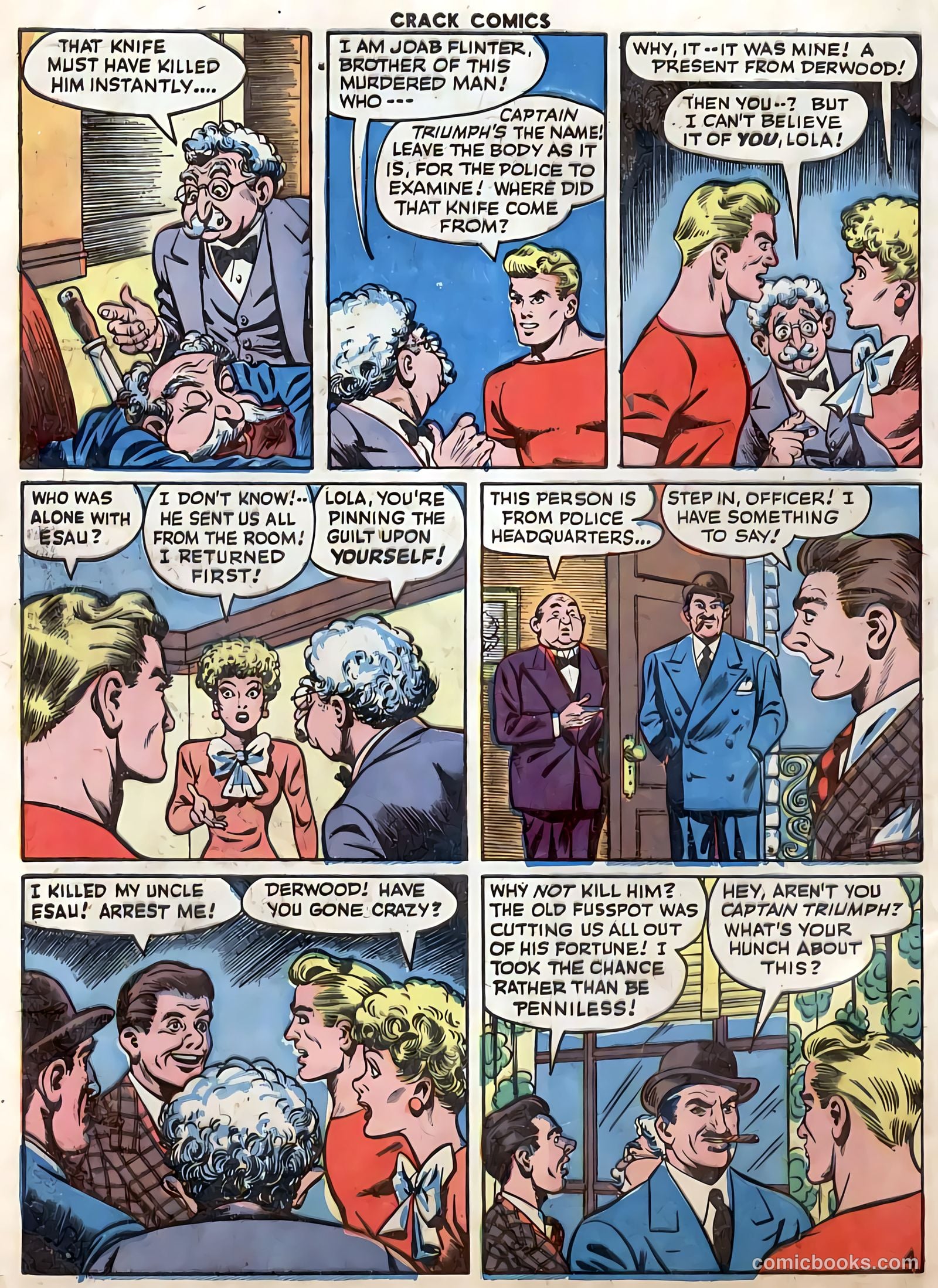 Crack Comics #40 (1945) — page 6 of 60