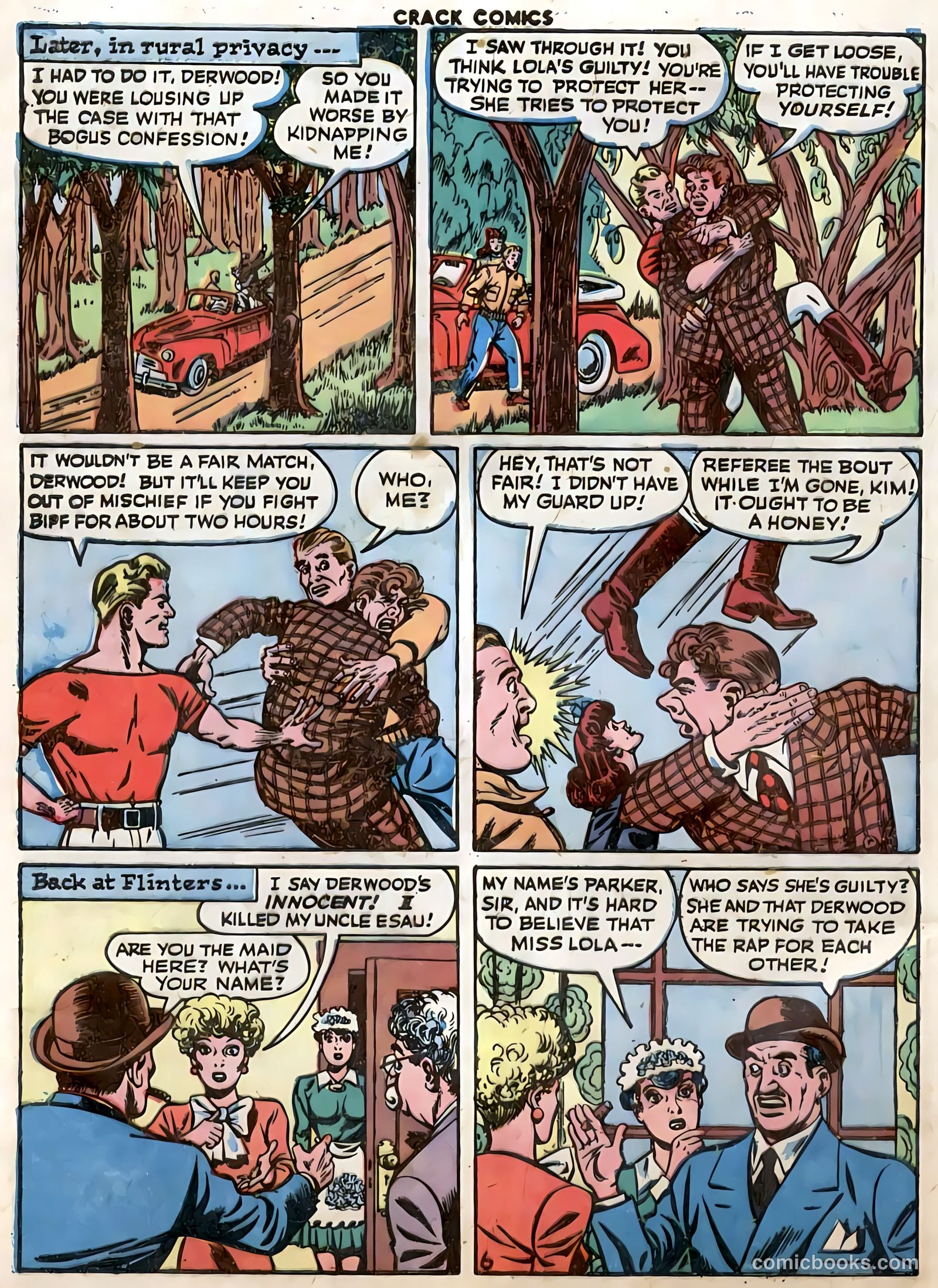 Crack Comics #40 (1945) — page 8 of 60