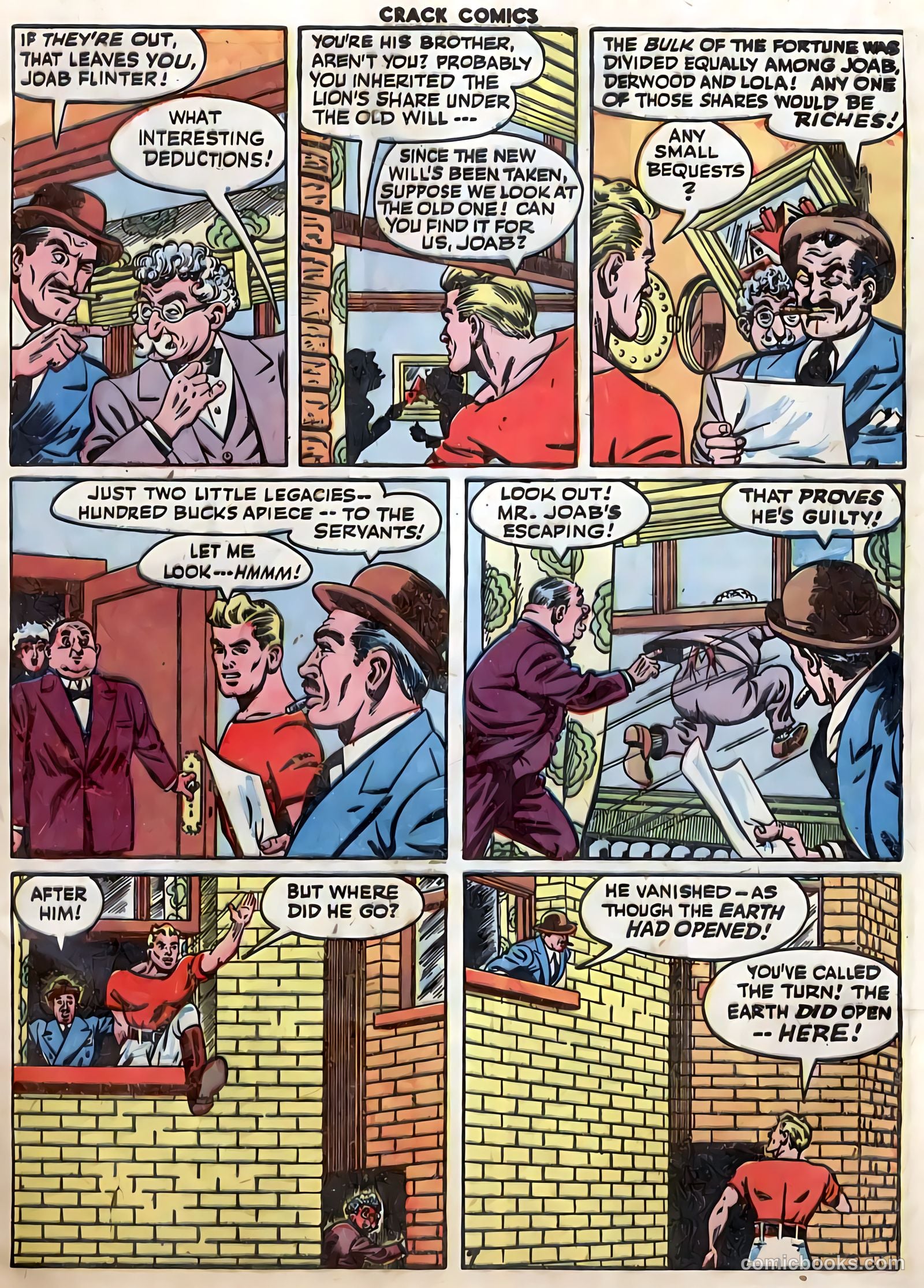 Crack Comics #40 (1945) — page 9 of 60