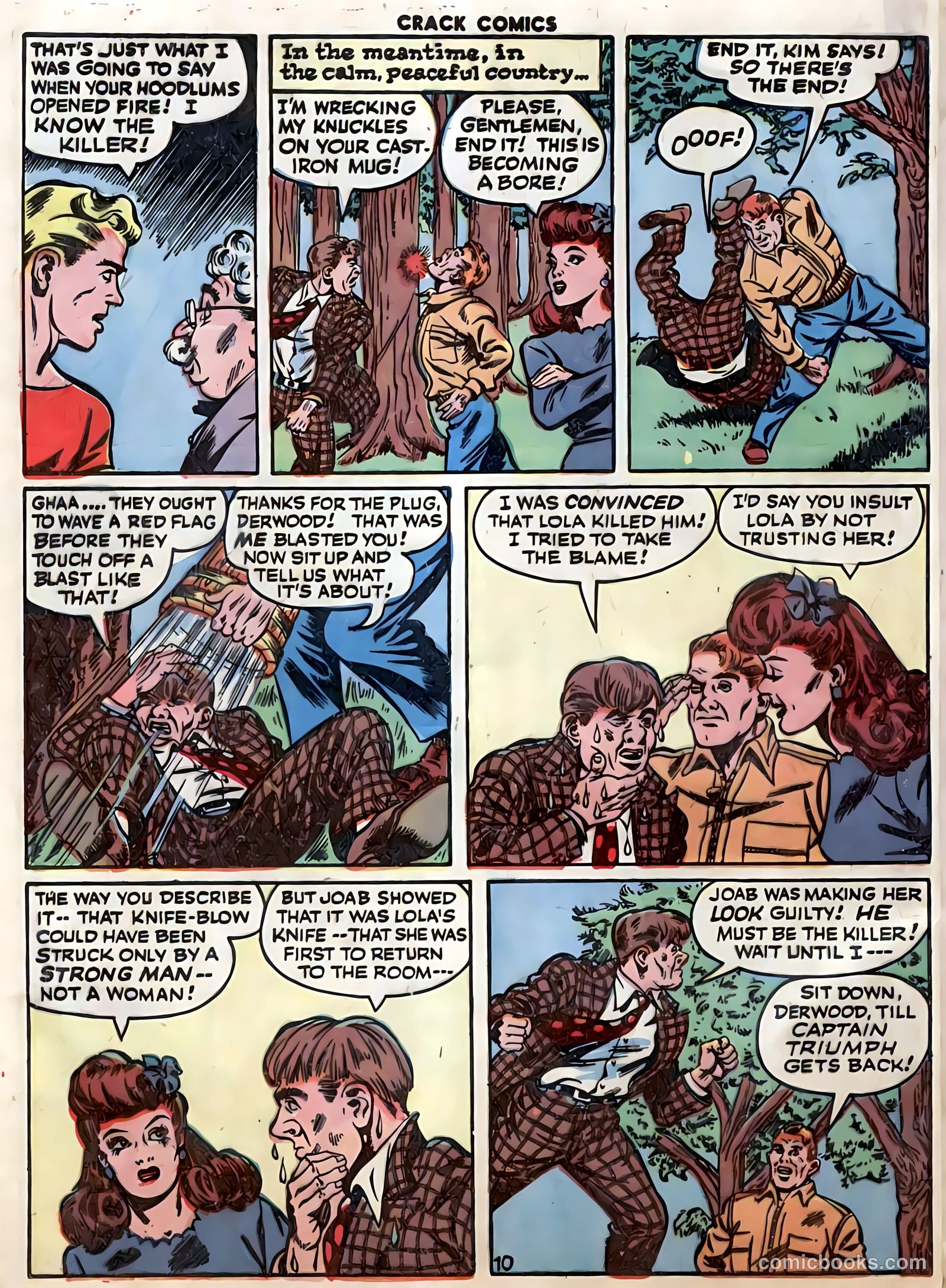 Crack Comics #40 (1945) — page 12 of 60