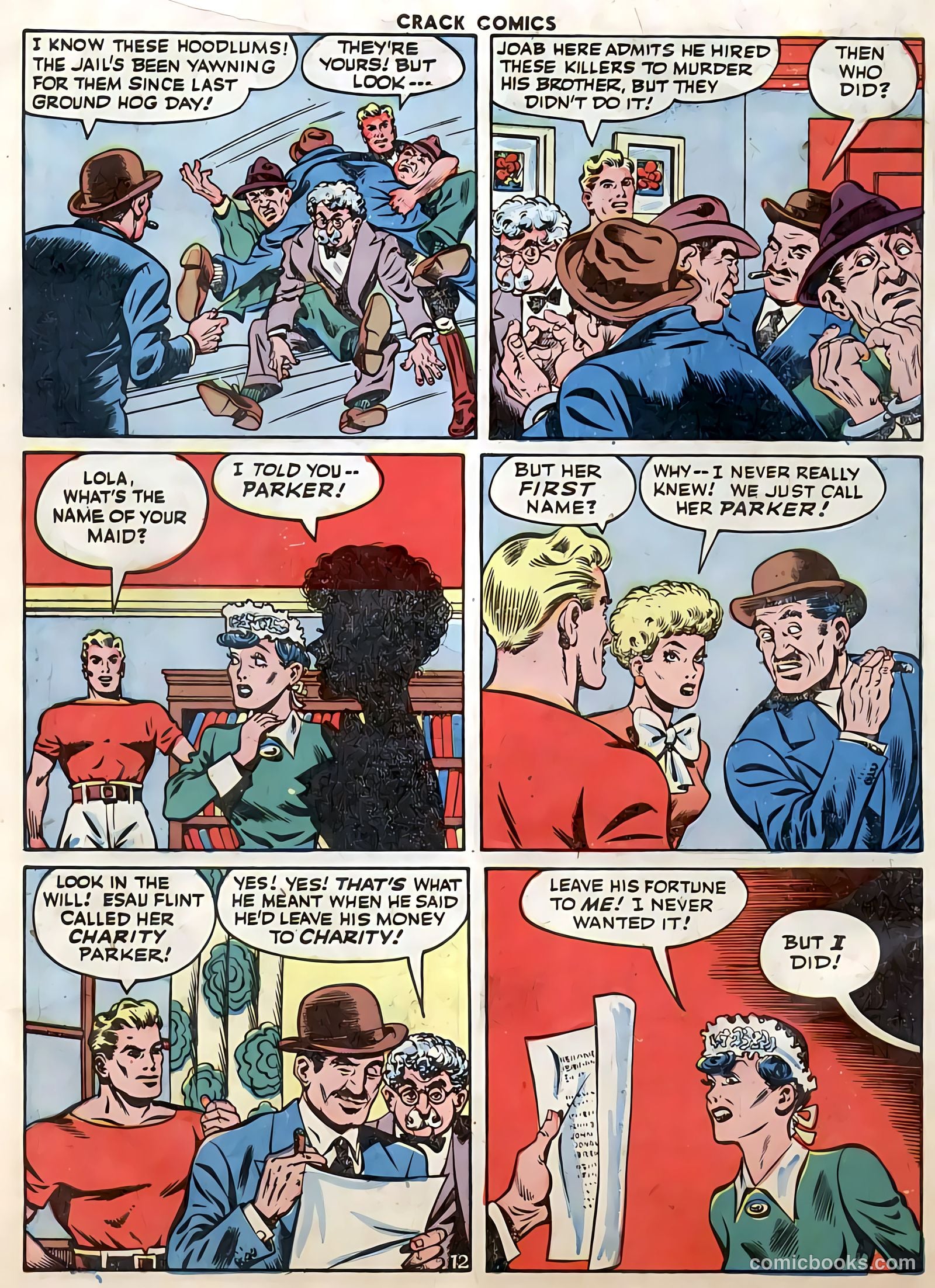 Crack Comics #40 (1945) — page 14 of 60