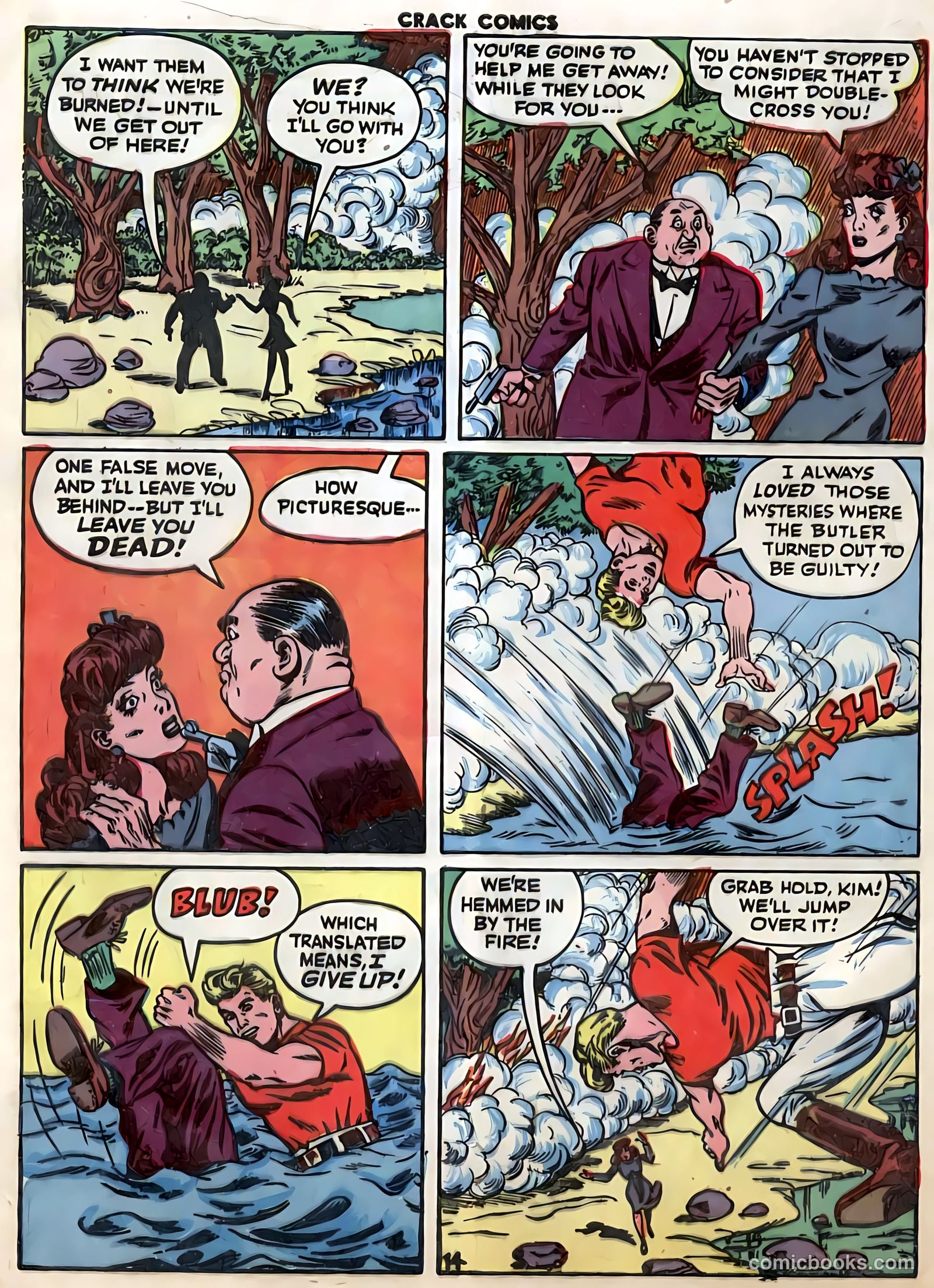 Crack Comics #40 (1945) — page 16 of 60