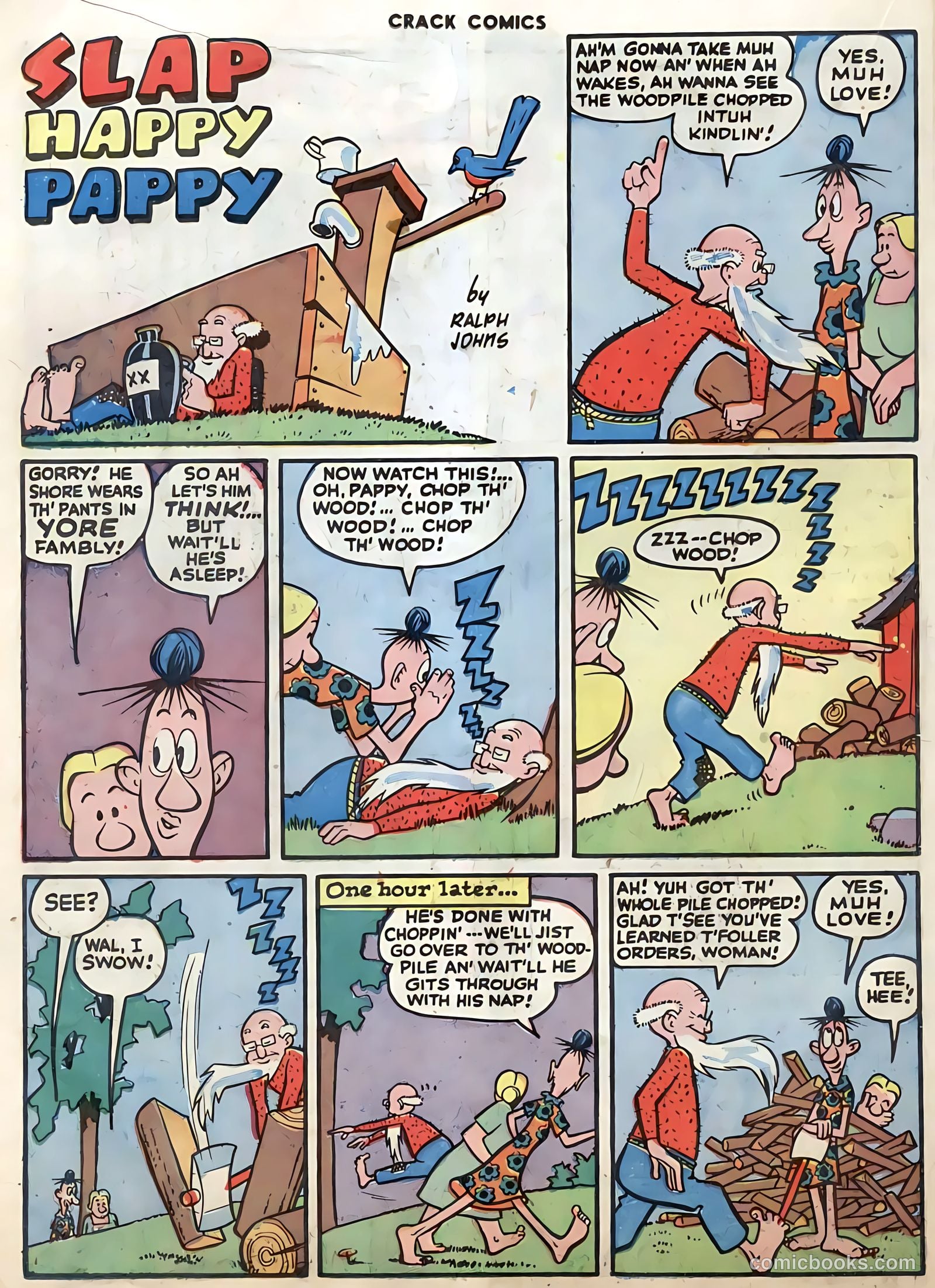 Crack Comics #40 (1945) — page 18 of 60