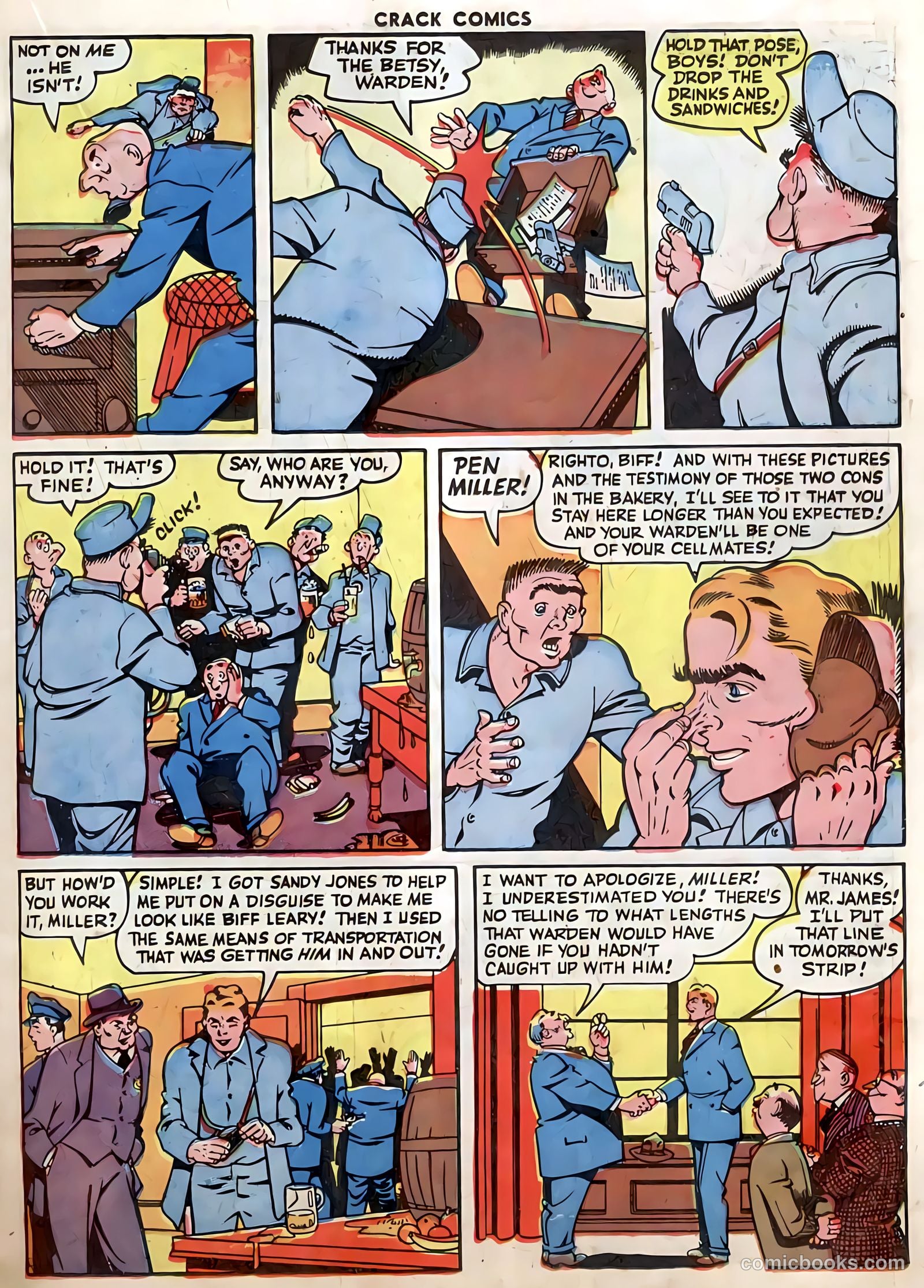 Crack Comics #40 (1945) — page 23 of 60