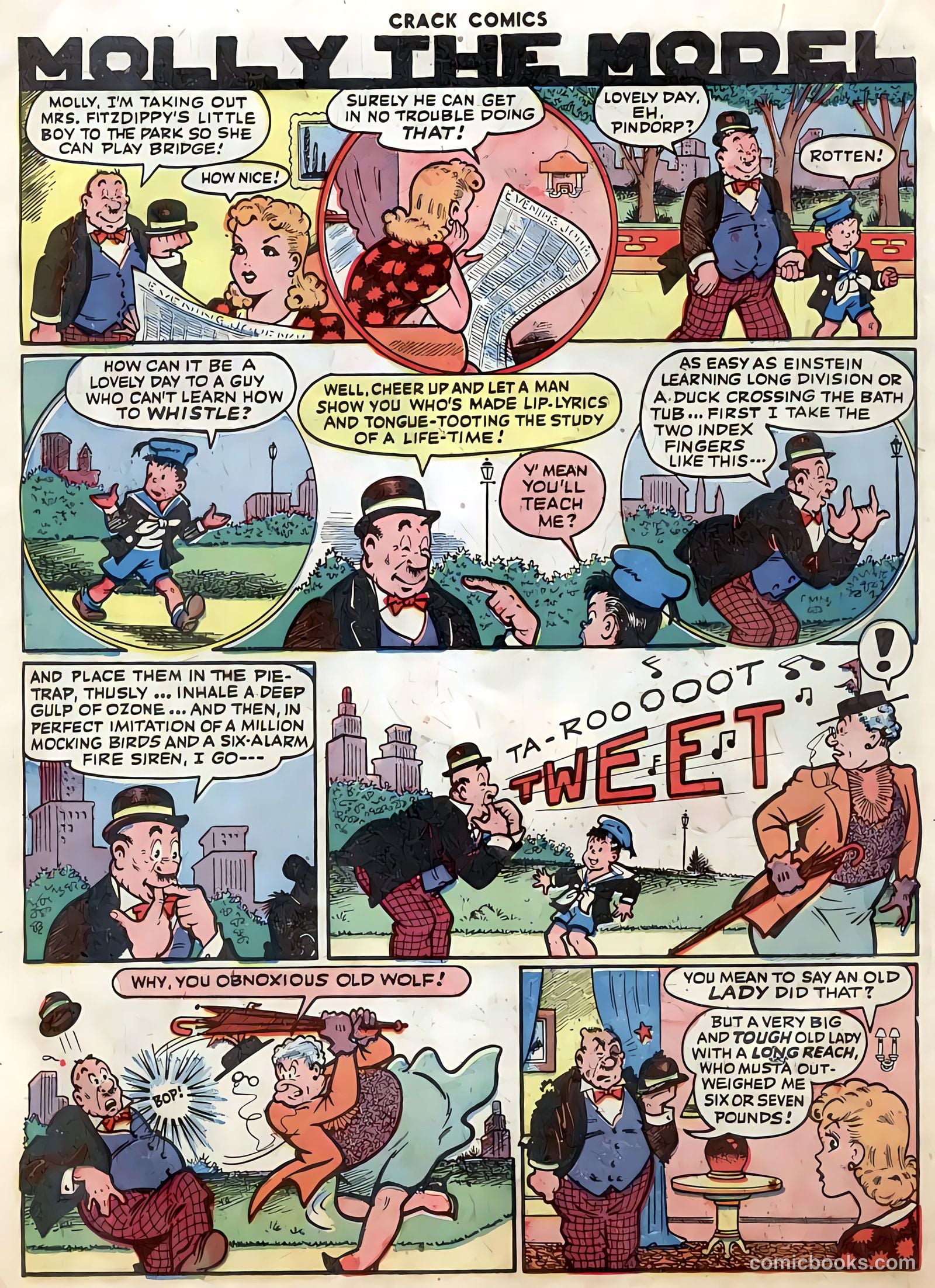 Crack Comics #40 (1945) — page 32 of 60