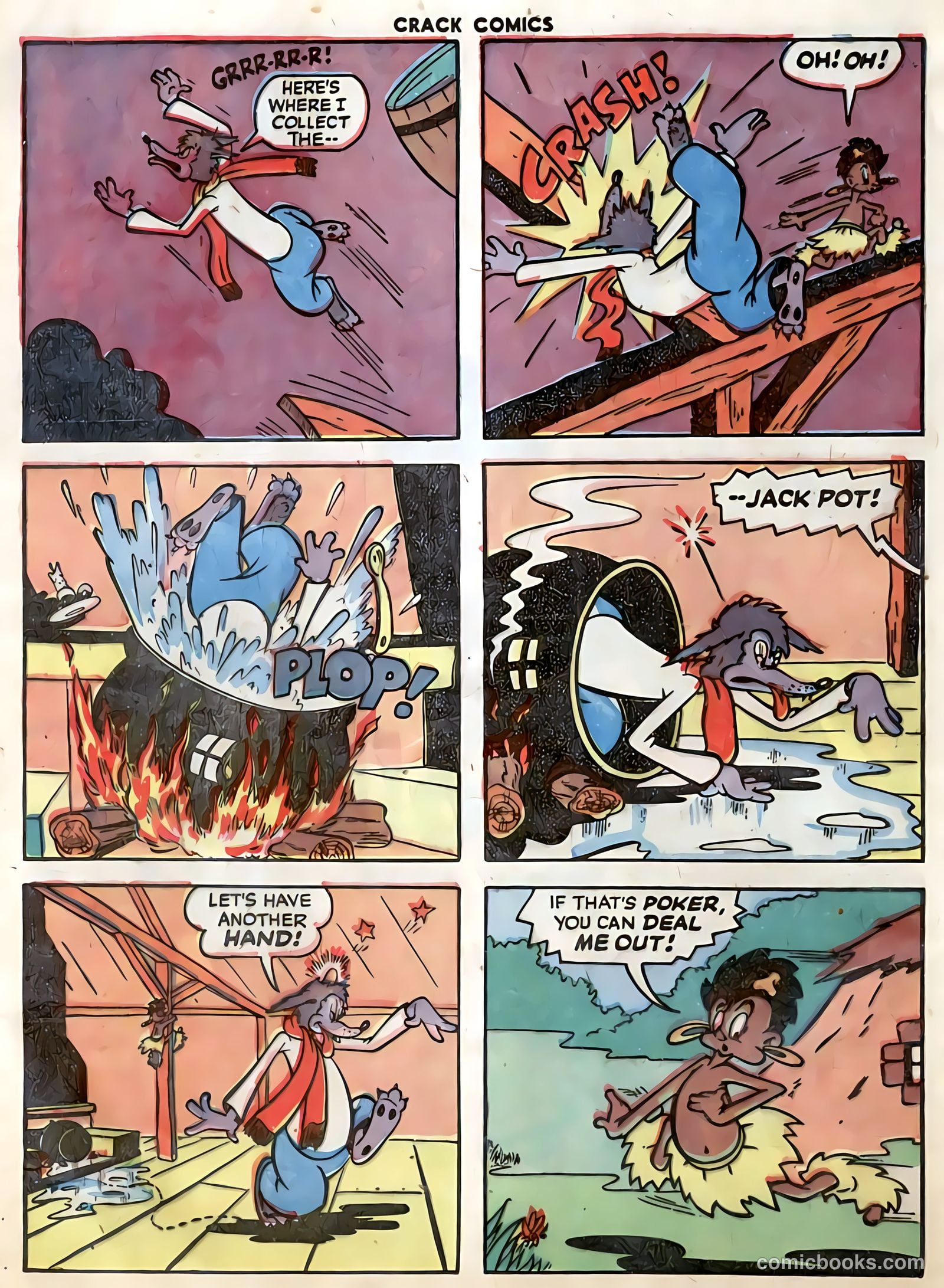 Crack Comics #40 (1945) — page 40 of 60
