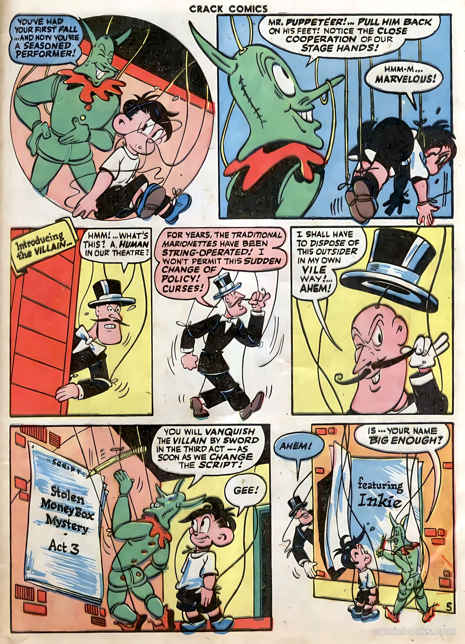 Crack Comics #40 (1945) — page 55 of 60