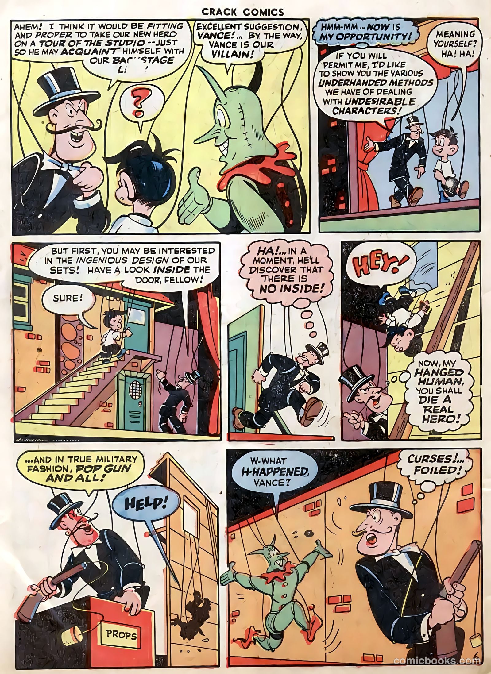 Crack Comics #40 (1945) — page 56 of 60