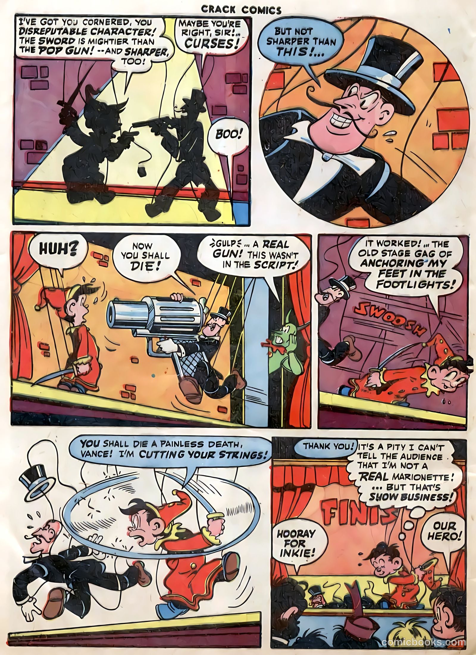 Crack Comics #40 (1945) — page 58 of 60