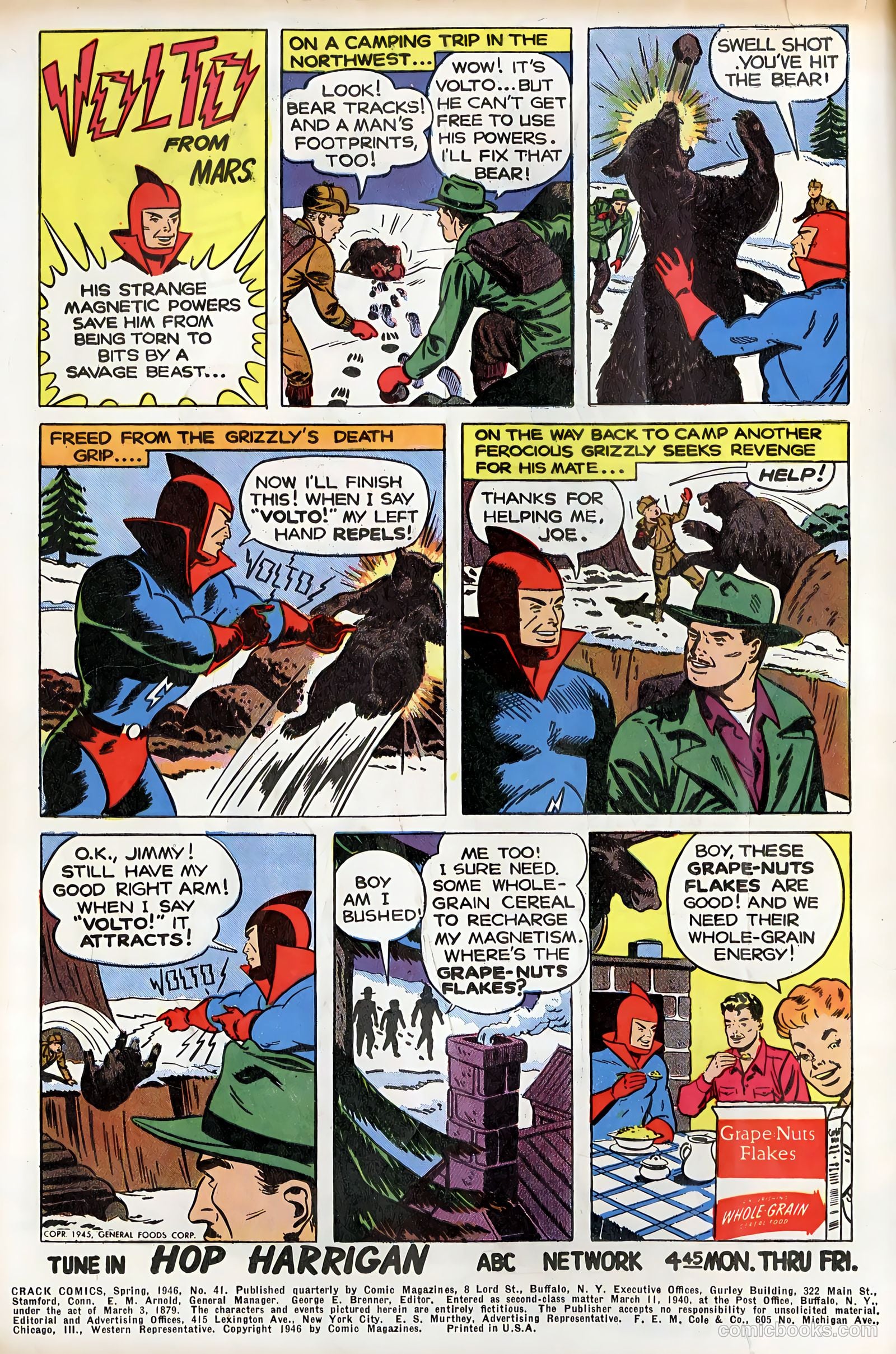 Crack Comics #41 (1946) — page 2 of 60