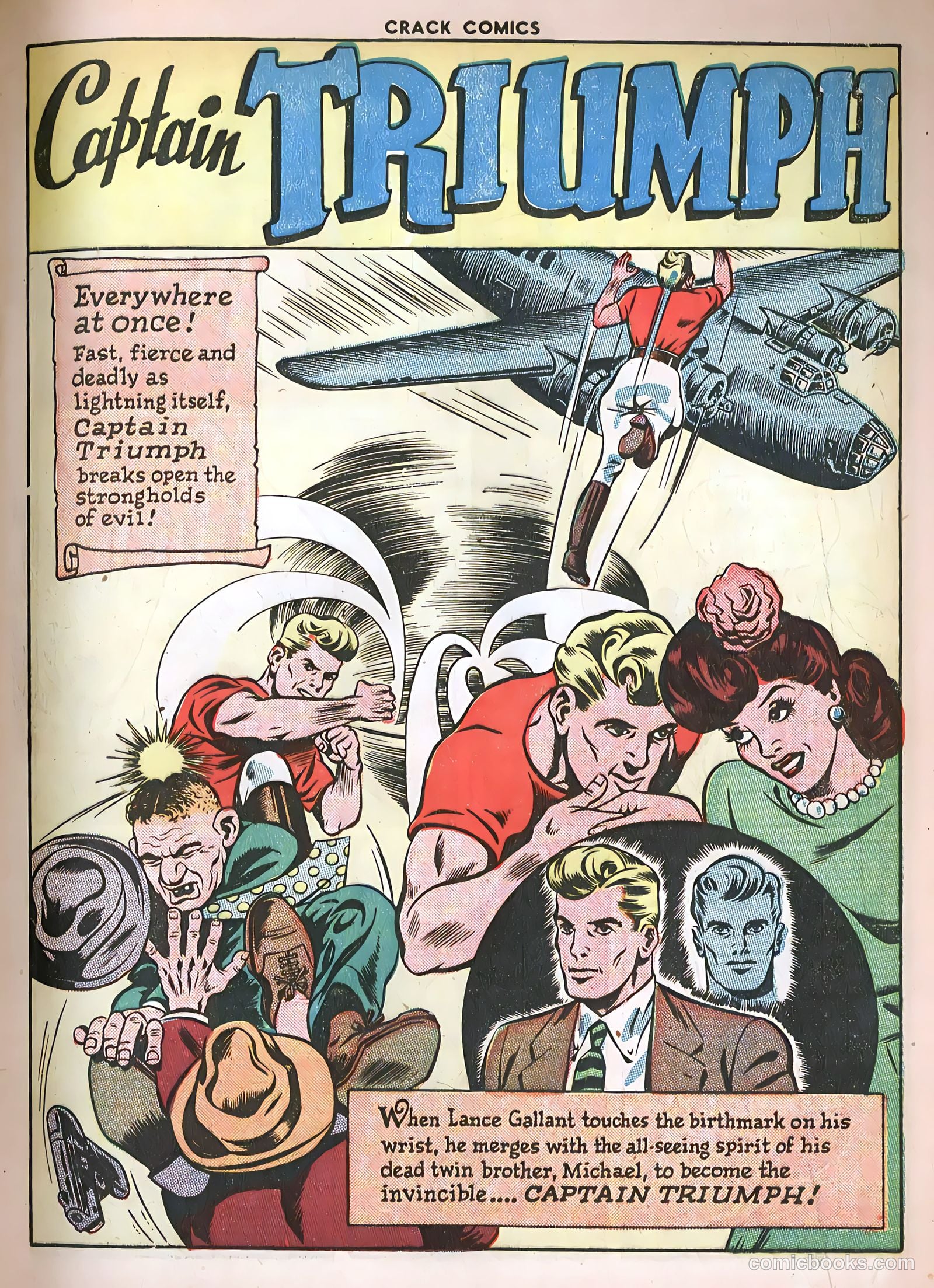 Crack Comics #41 (1946) — page 3 of 60