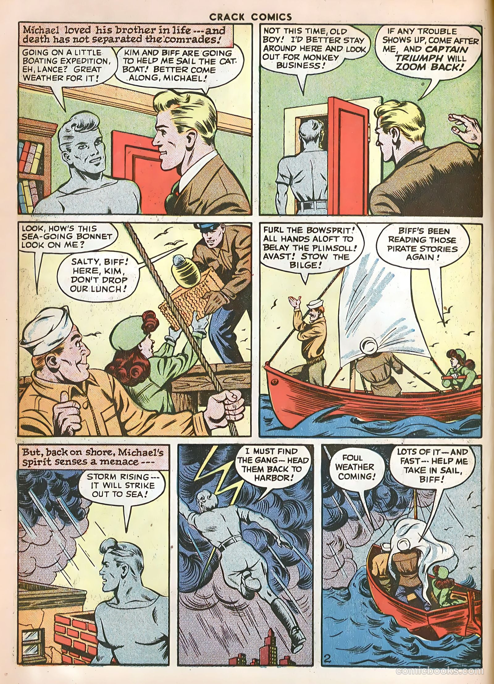 Crack Comics #41 (1946) — page 4 of 60