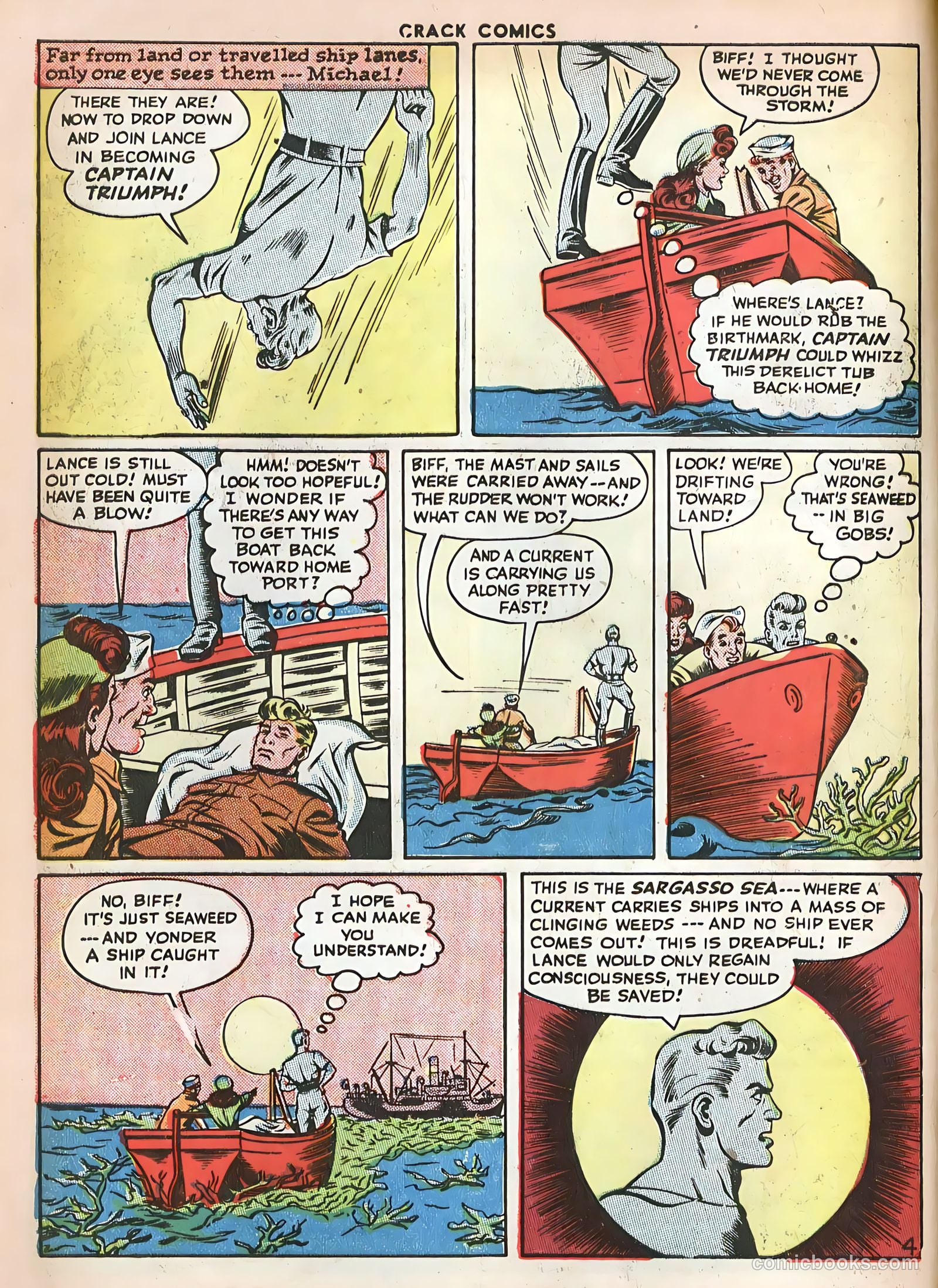 Crack Comics #41 (1946) — page 6 of 60