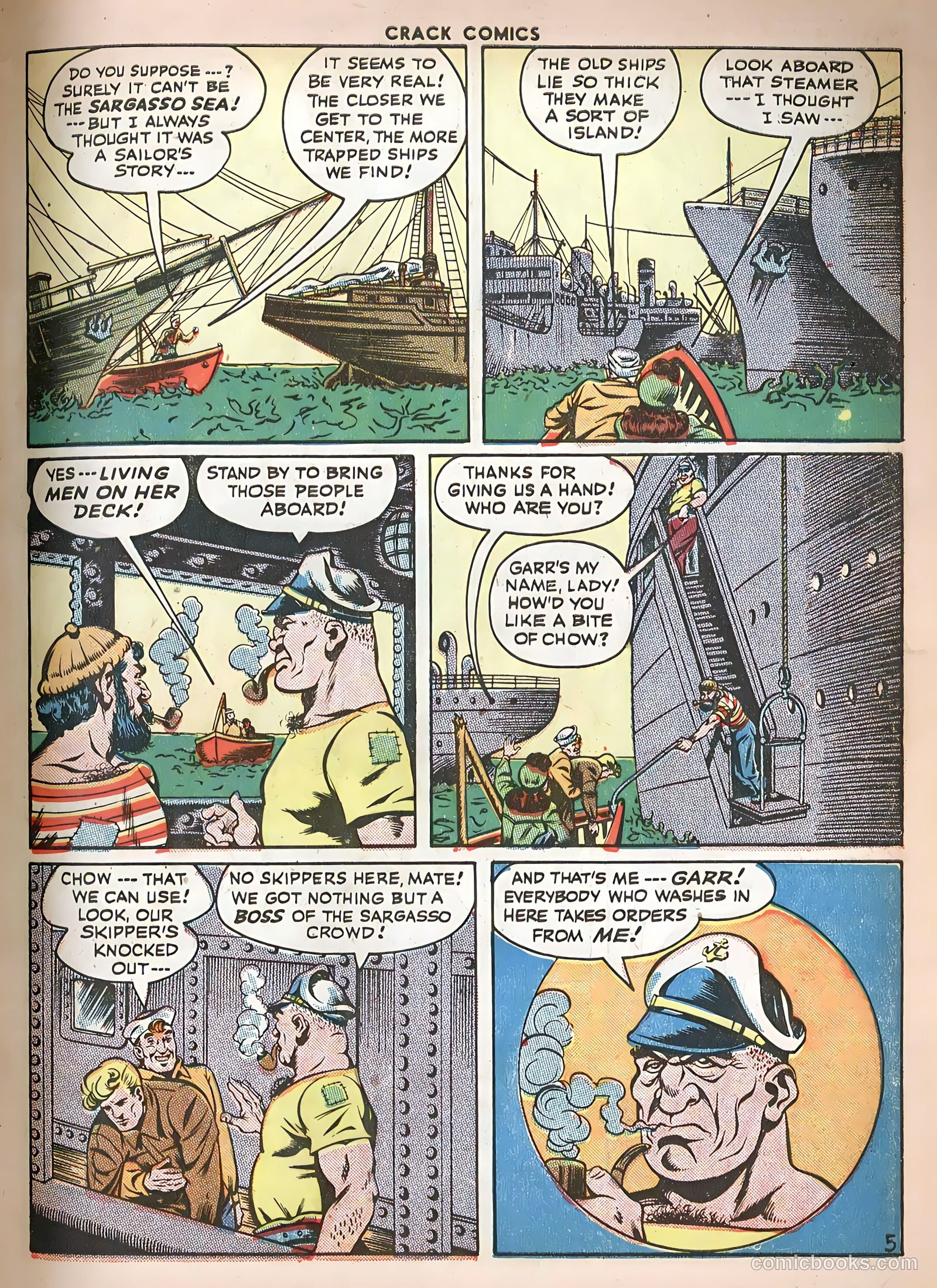 Crack Comics #41 (1946) — page 7 of 60