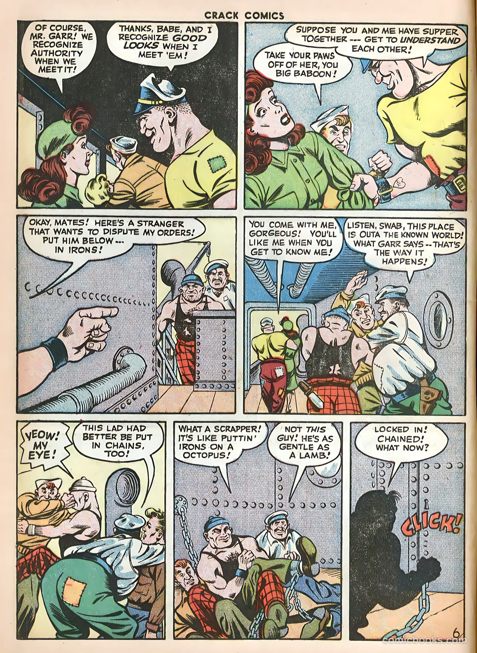 Crack Comics #41 (1946) — page 8 of 60