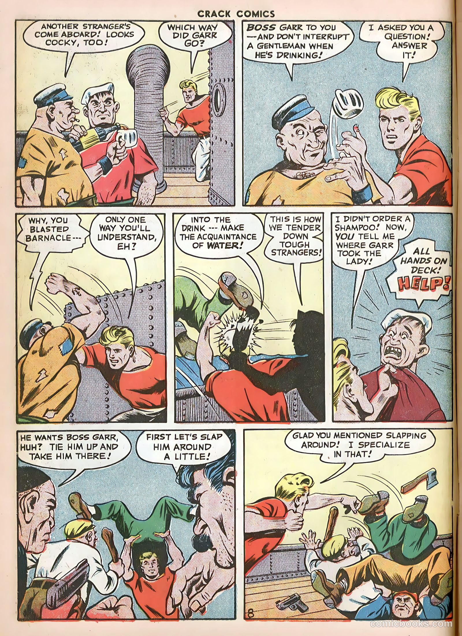 Crack Comics #41 (1946) — page 10 of 60