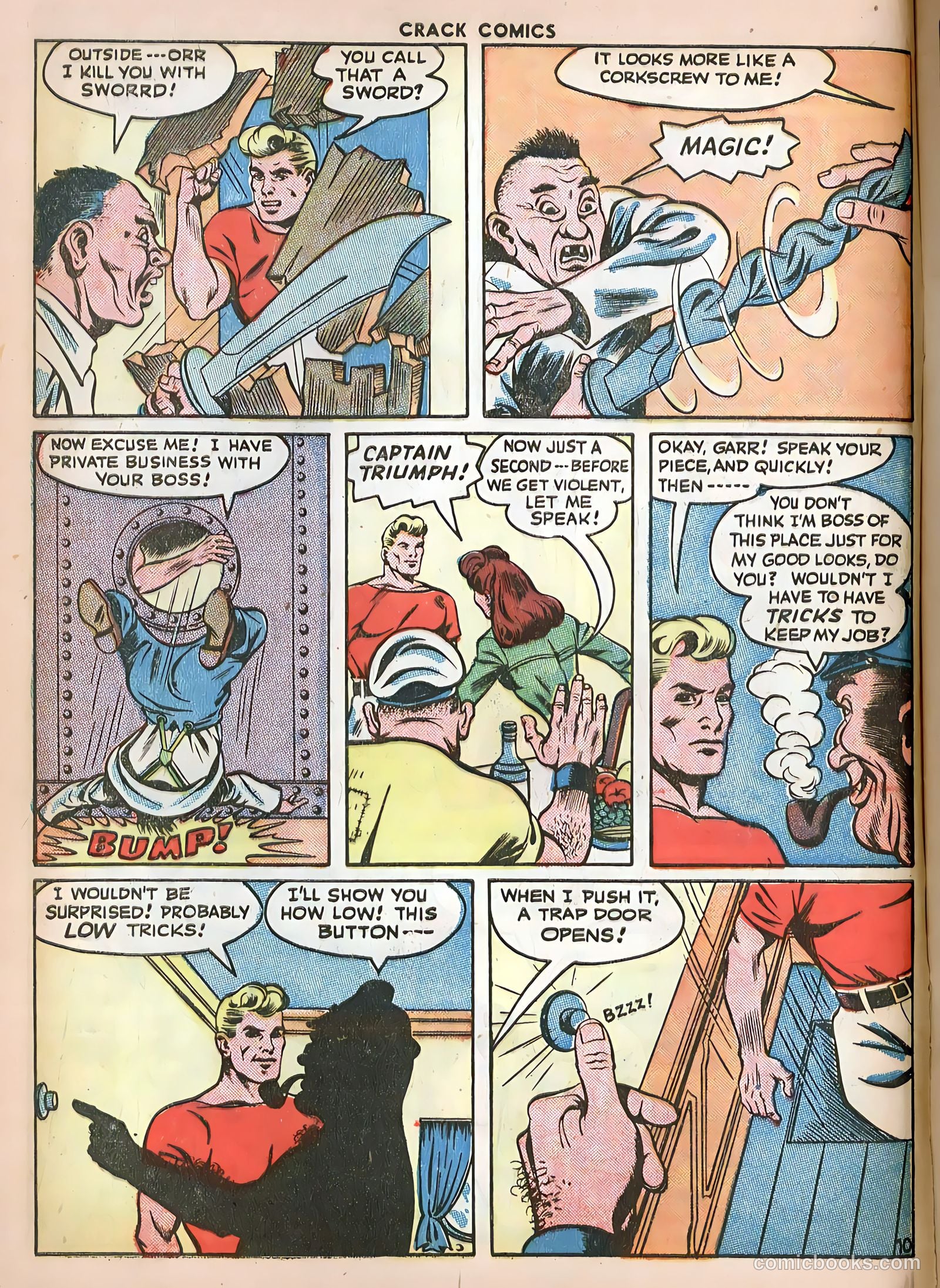 Crack Comics #41 (1946) — page 12 of 60
