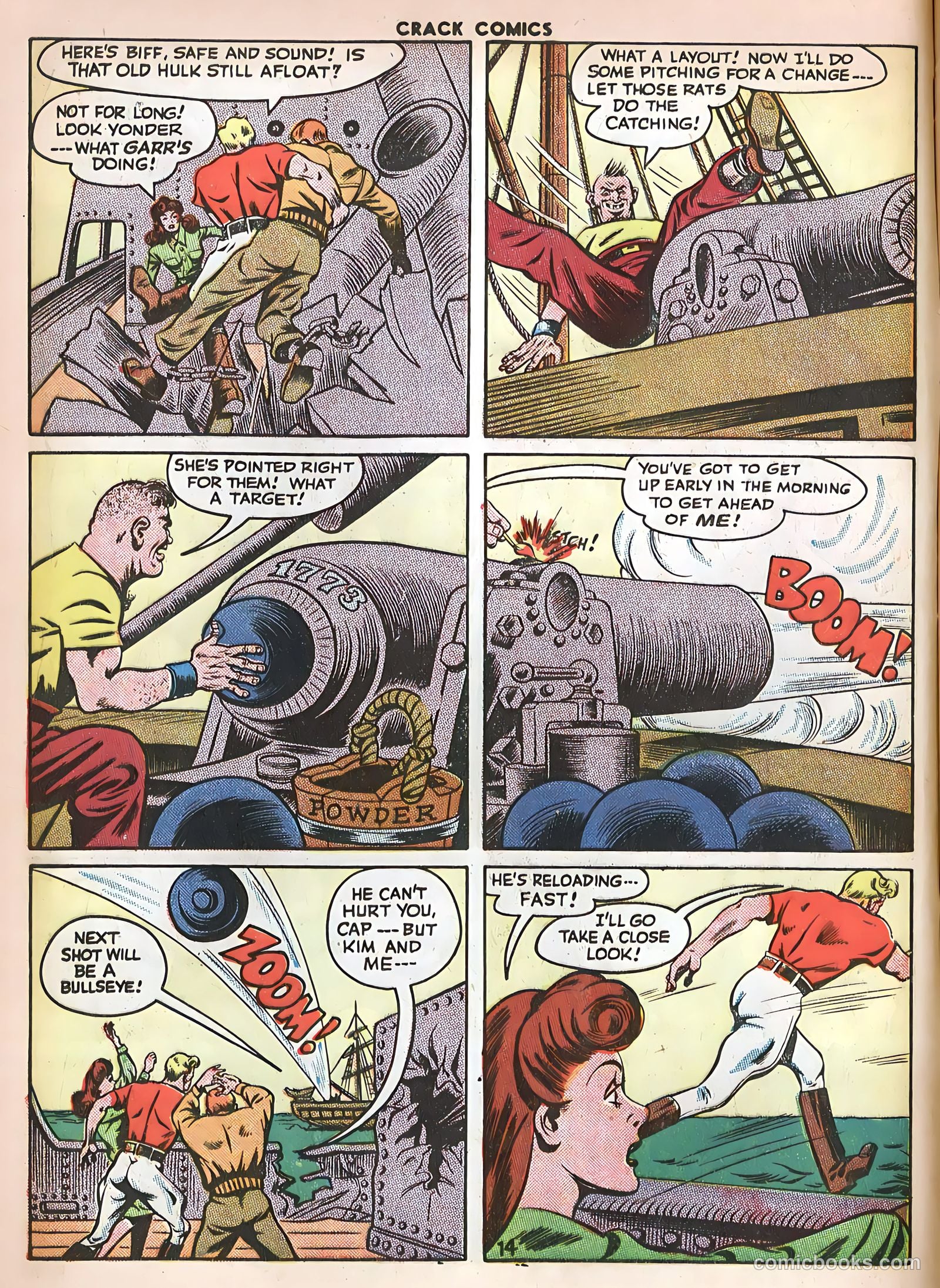 Crack Comics #41 (1946) — page 16 of 60