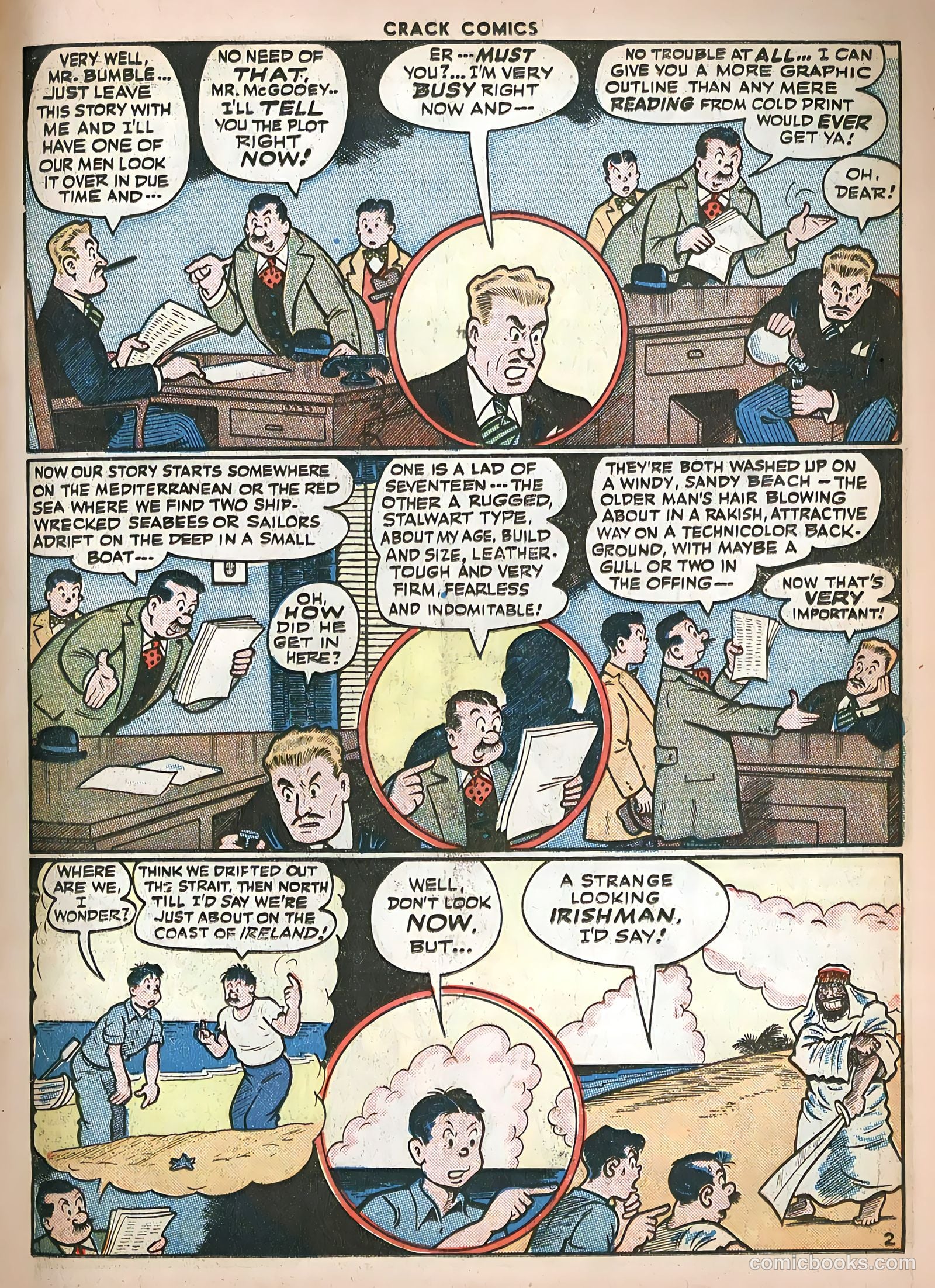 Crack Comics #41 (1946) — page 19 of 60