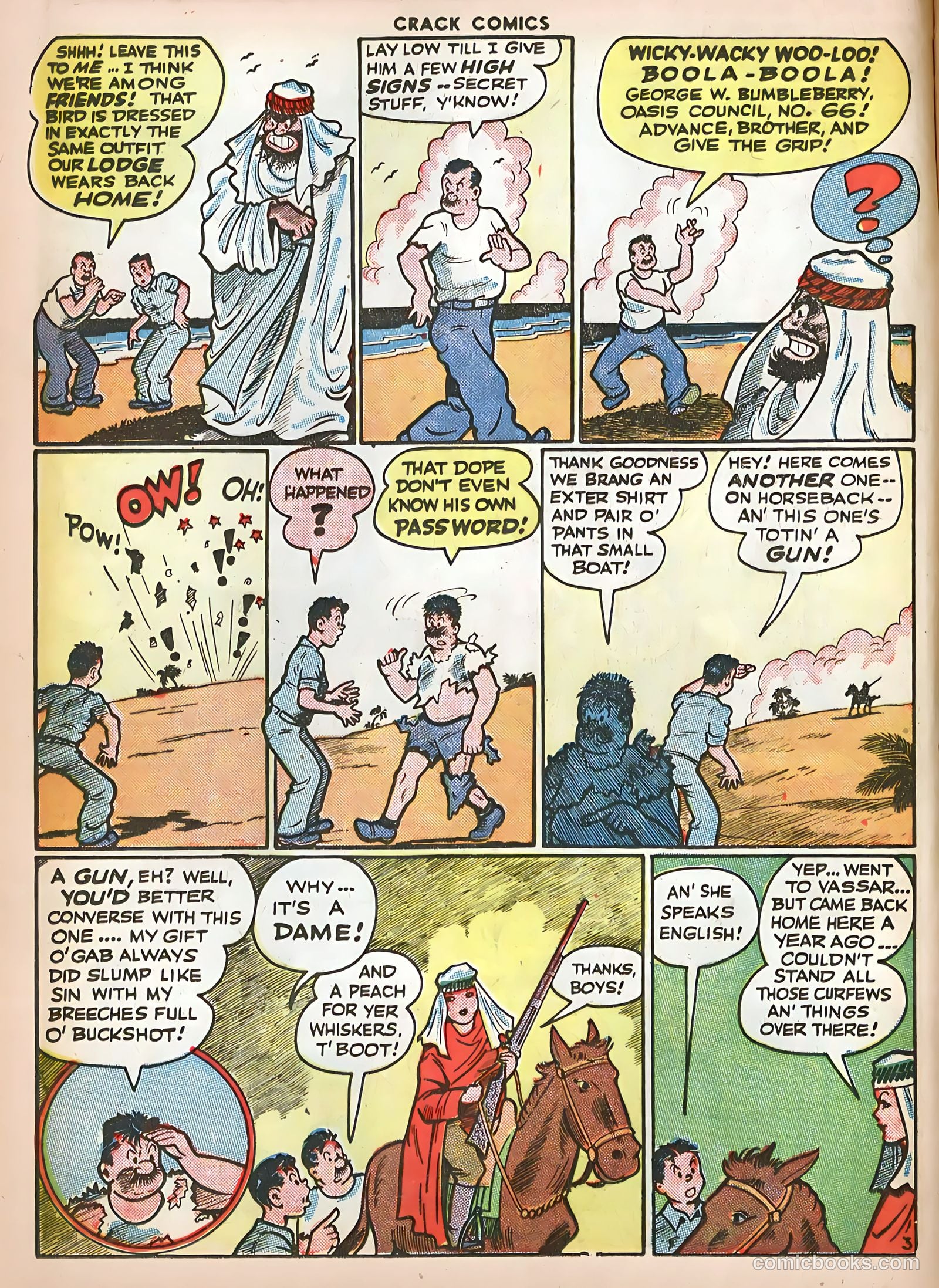 Crack Comics #41 (1946) — page 20 of 60