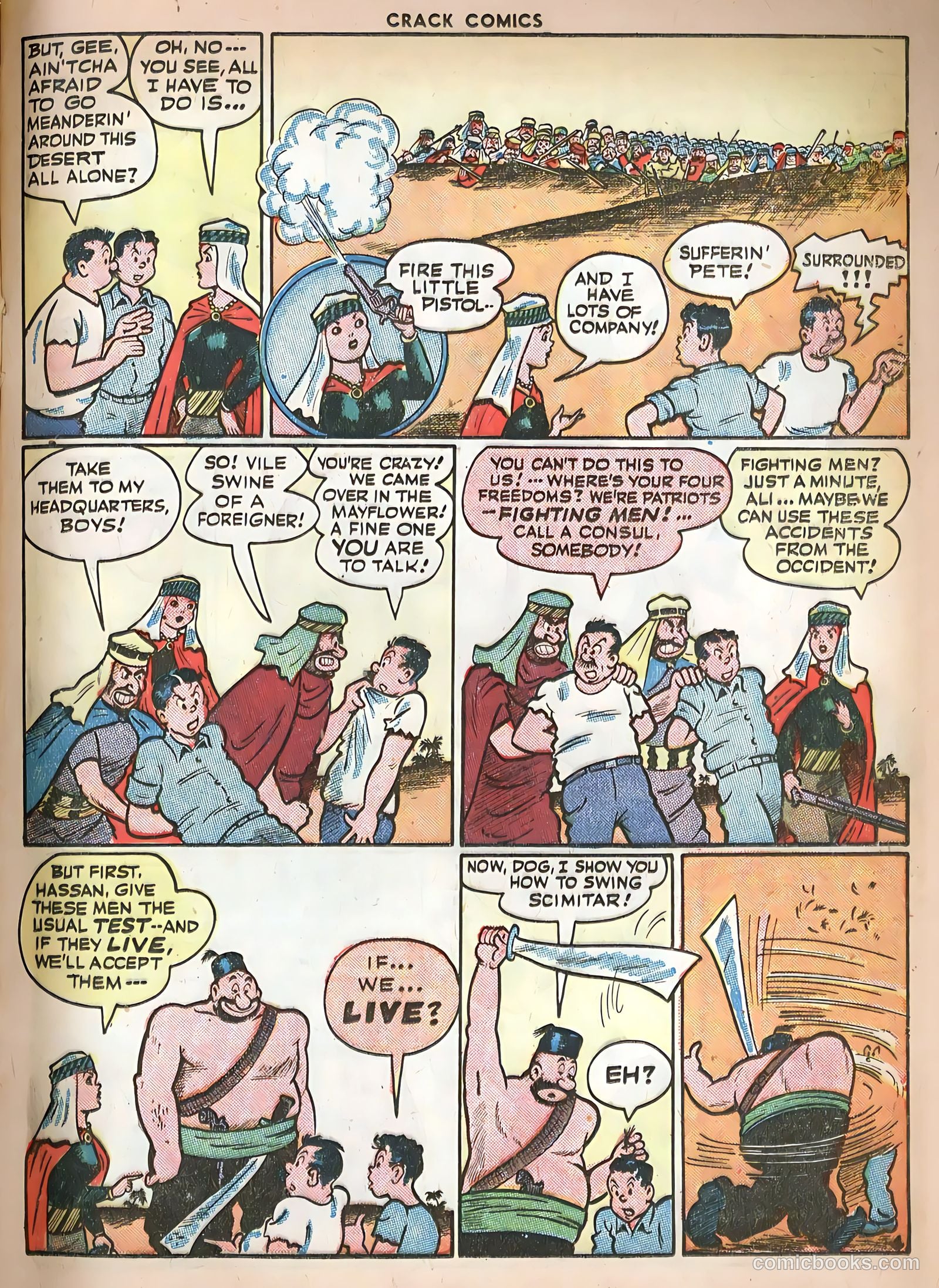 Crack Comics #41 (1946) — page 21 of 60