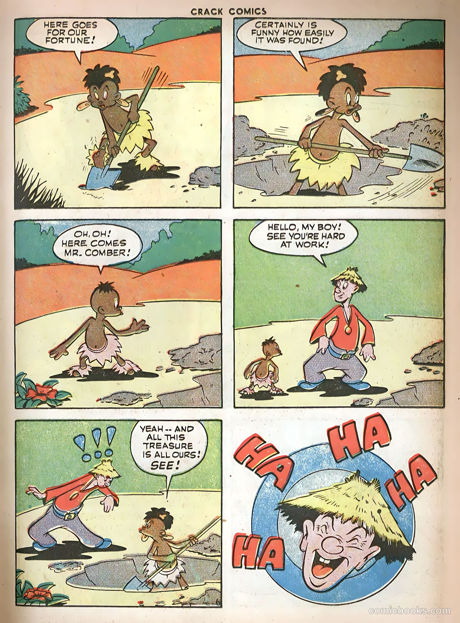 Crack Comics #41 (1946) — page 35 of 60