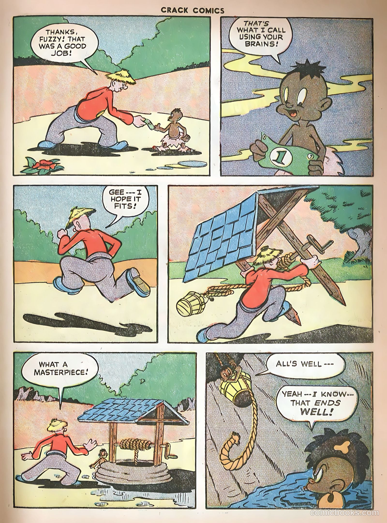 Crack Comics #41 (1946) — page 37 of 60