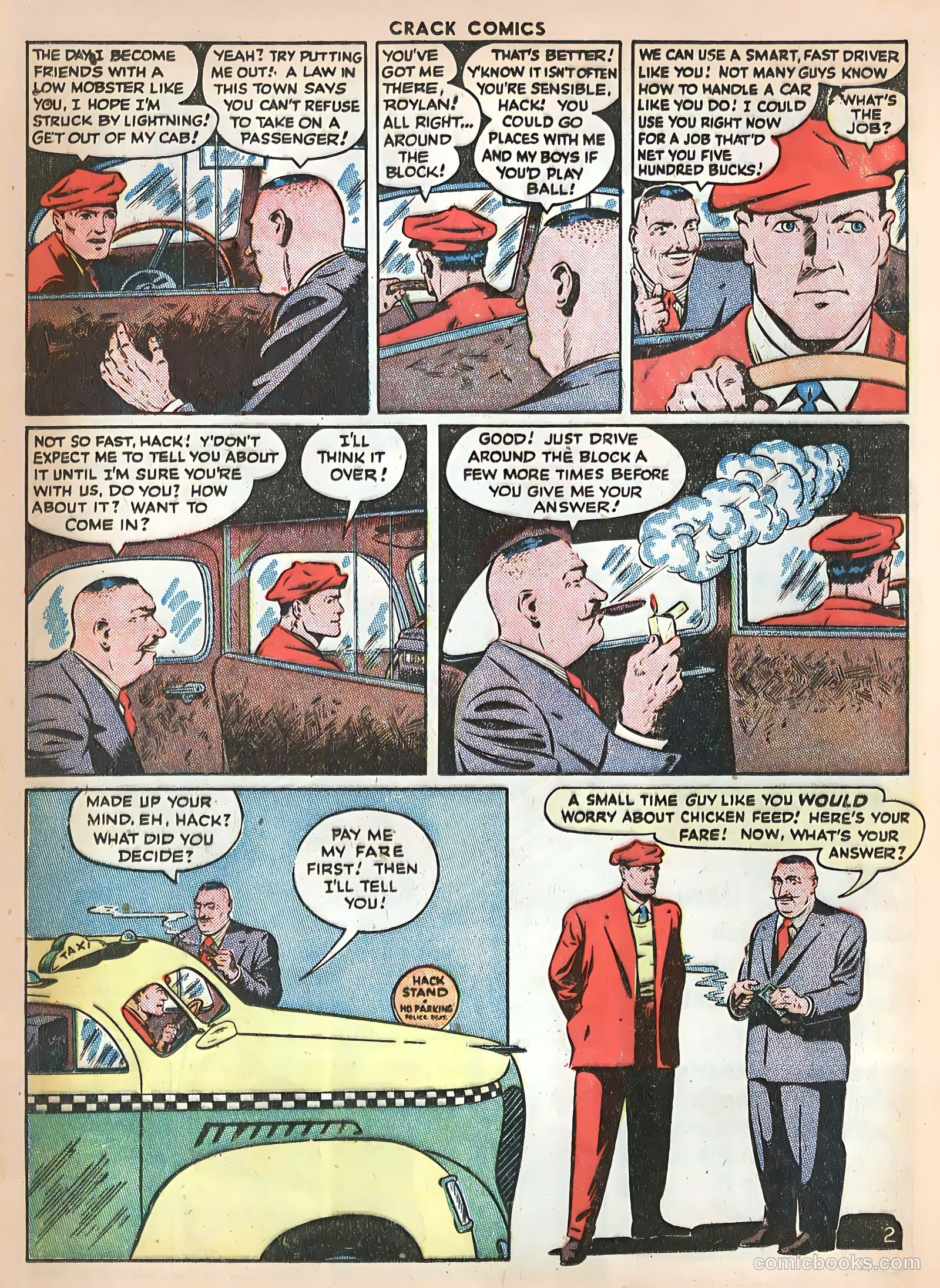 Crack Comics #41 (1946) — page 40 of 60