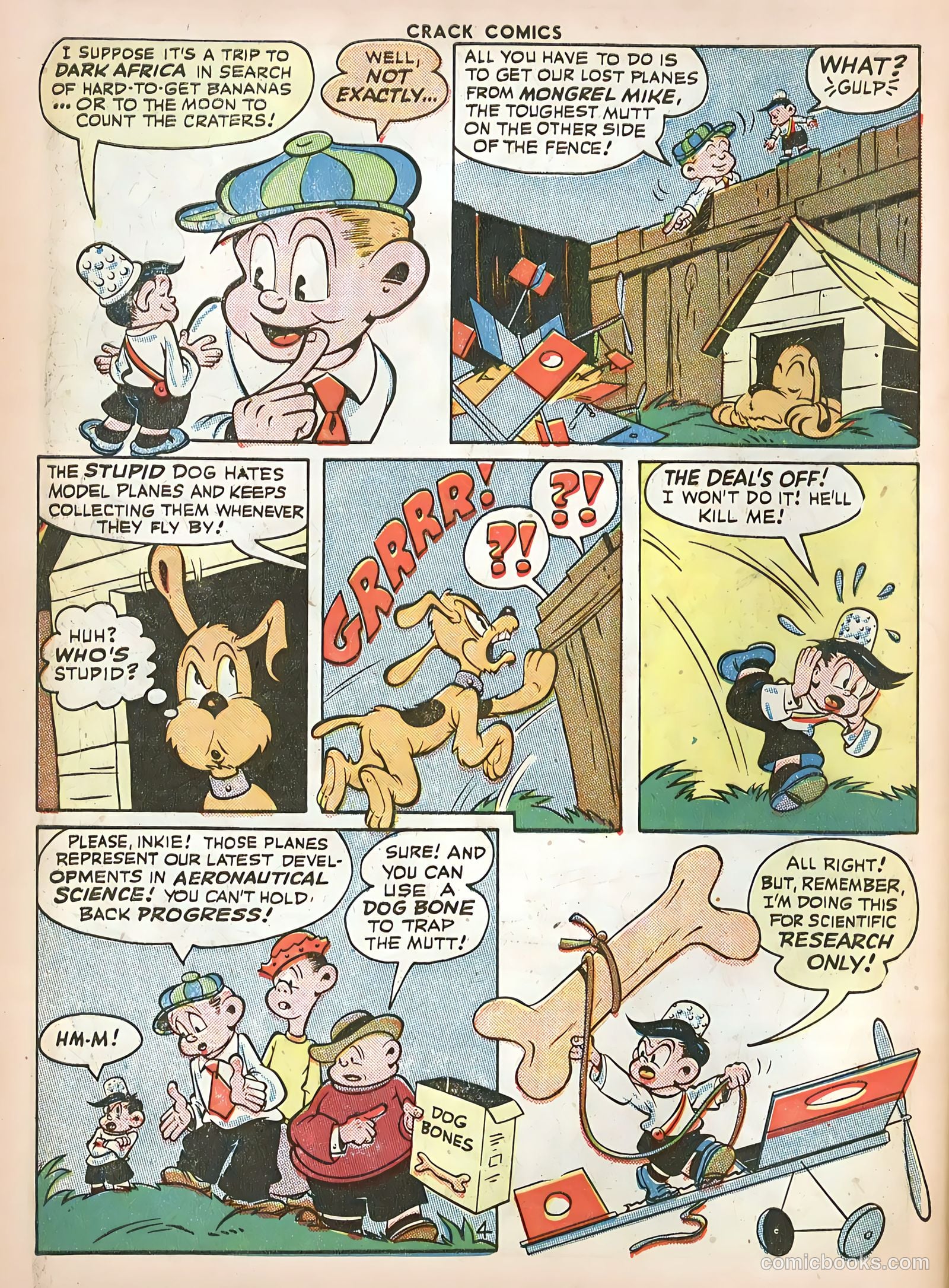 Crack Comics #41 (1946) — page 54 of 60