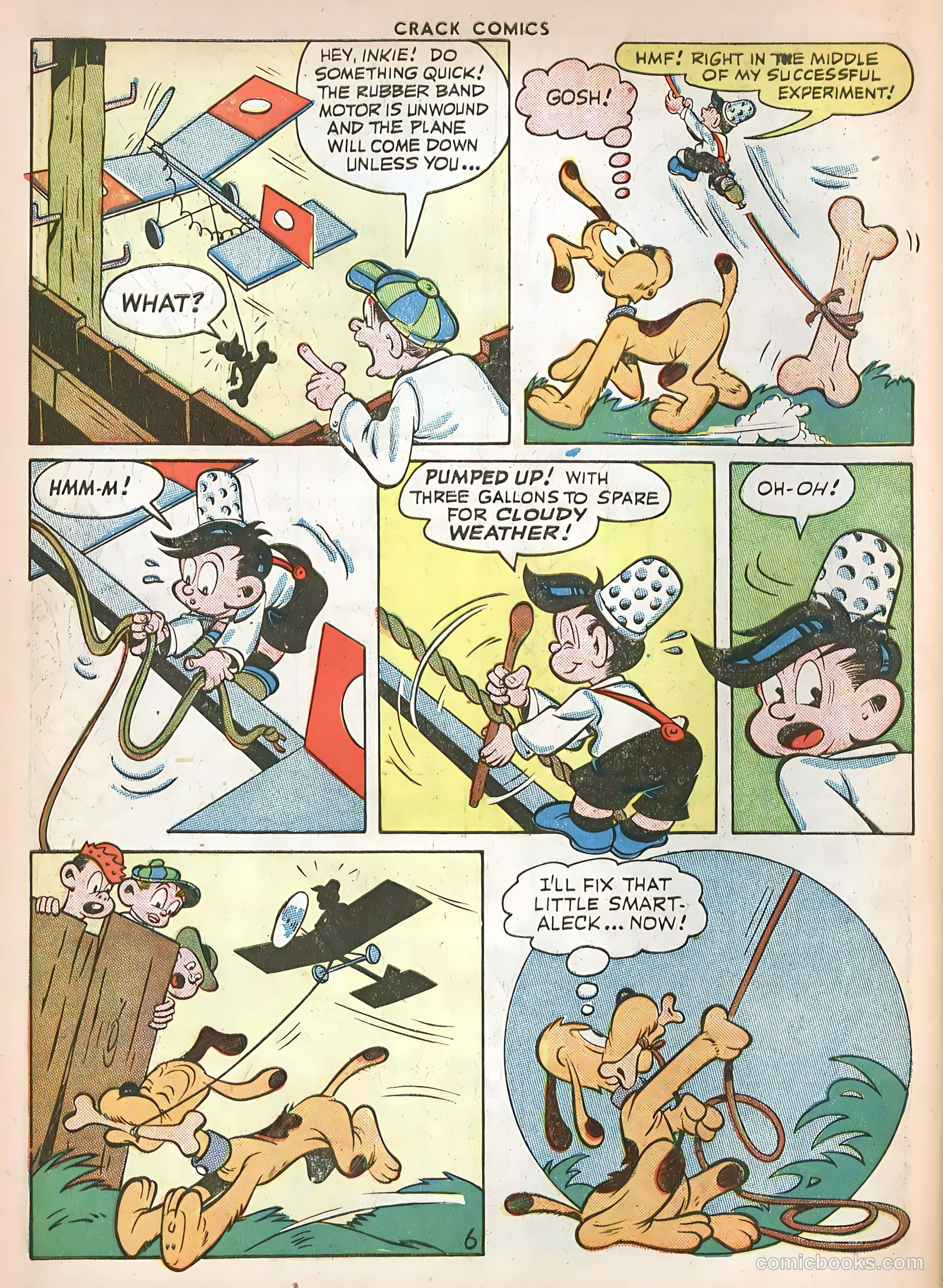 Crack Comics #41 (1946) — page 56 of 60